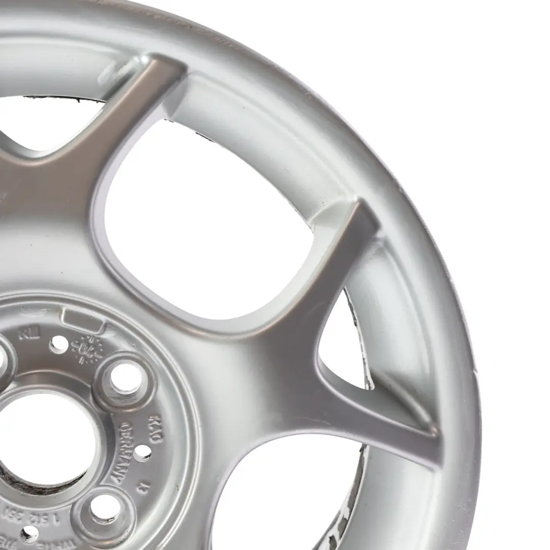 Alloy Rim 16" ET:48 6,5J X-Lite 84 to Mini Cooper One R50 R52 R53 Silver Wheel with Part number 1512350 Mini Cooper One R50 R52 R53 Silver Wheel Alloy Rim 16" ET:48 6,5J X-Lite 84 - SKU 1512350-6 - Part number 1512350