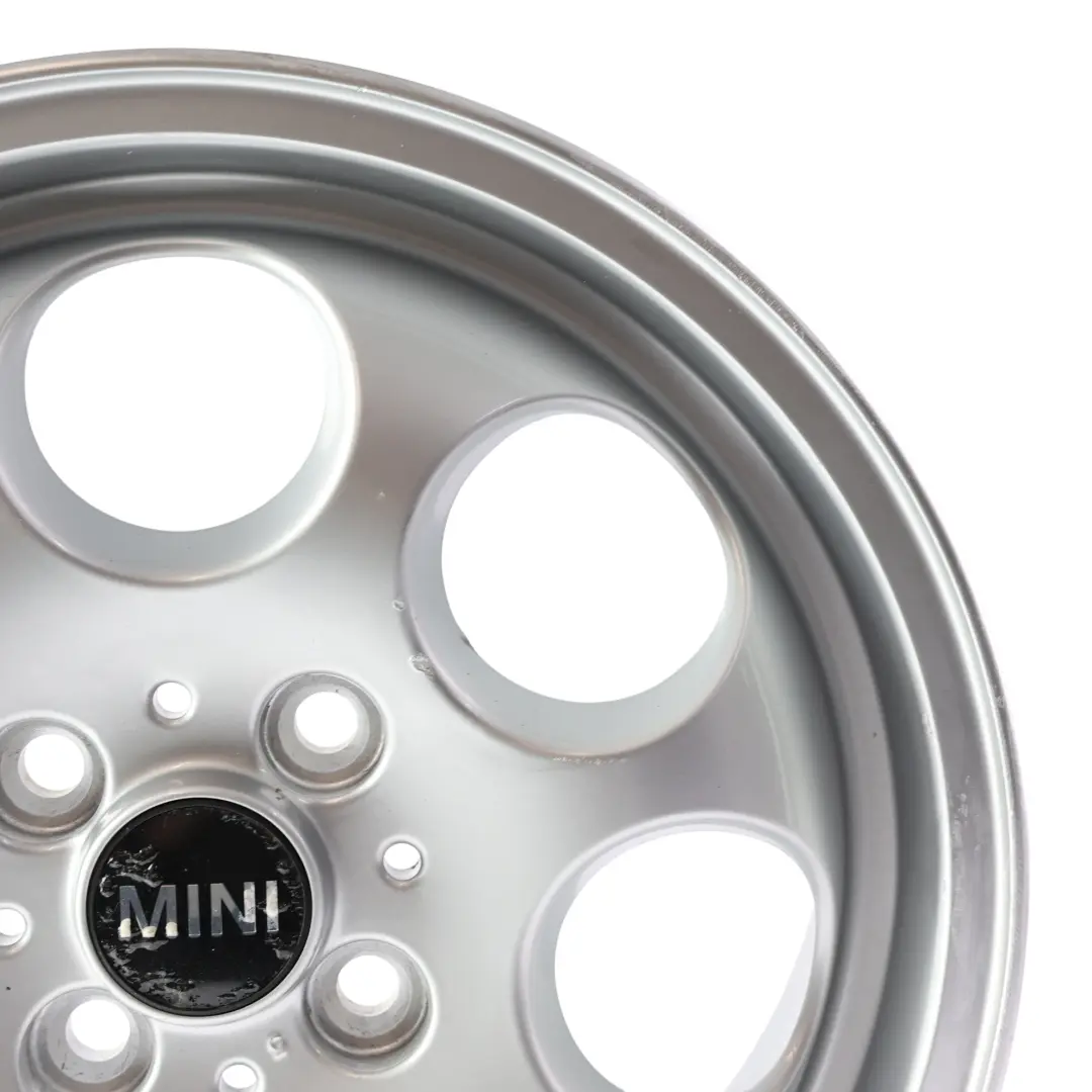 Mini Cooper R50 R56 Argent Alliage 15" 5,5J ET:45 Roue 7 Trou 81 - SKU 1512458-1 - Numéro de pièce 1512458