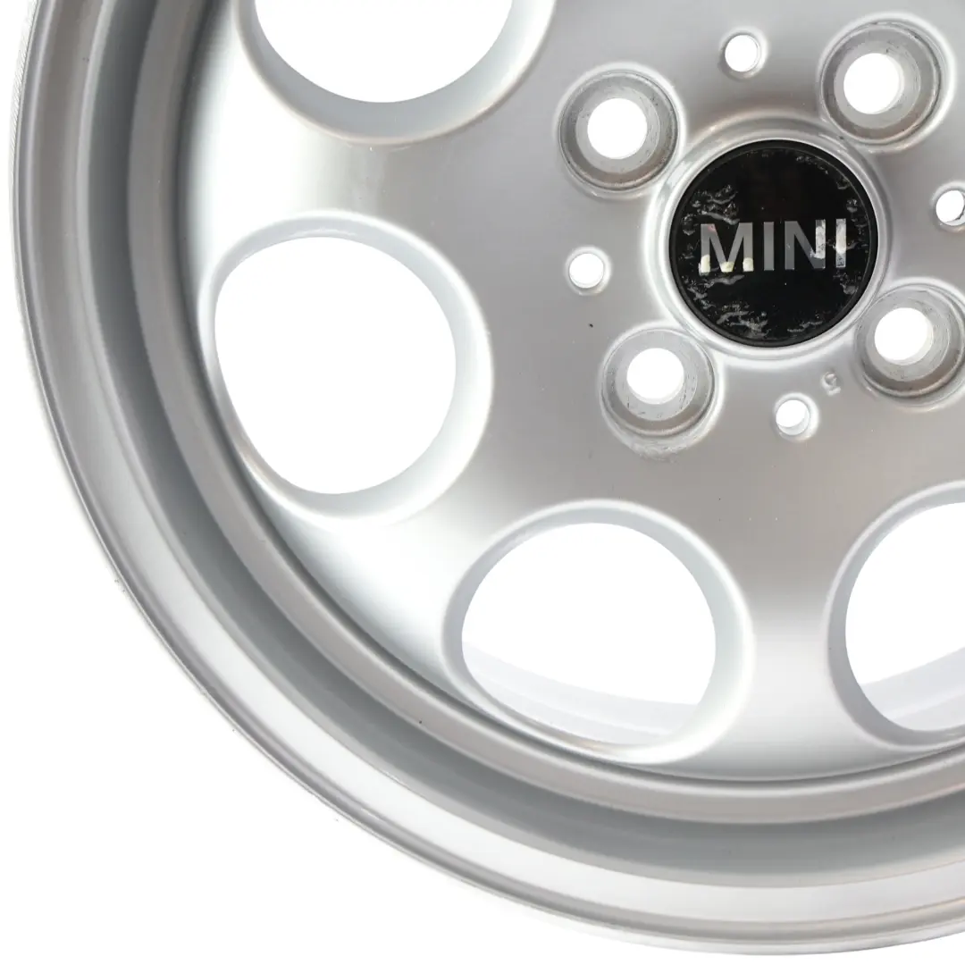 Mini Cooper R50 R55 R56 R57 Argento Cerchio In Lega 15" 5,5J ET:45 7-Fori 81 - SKU 1512458-1 - Numero di parte 1512458