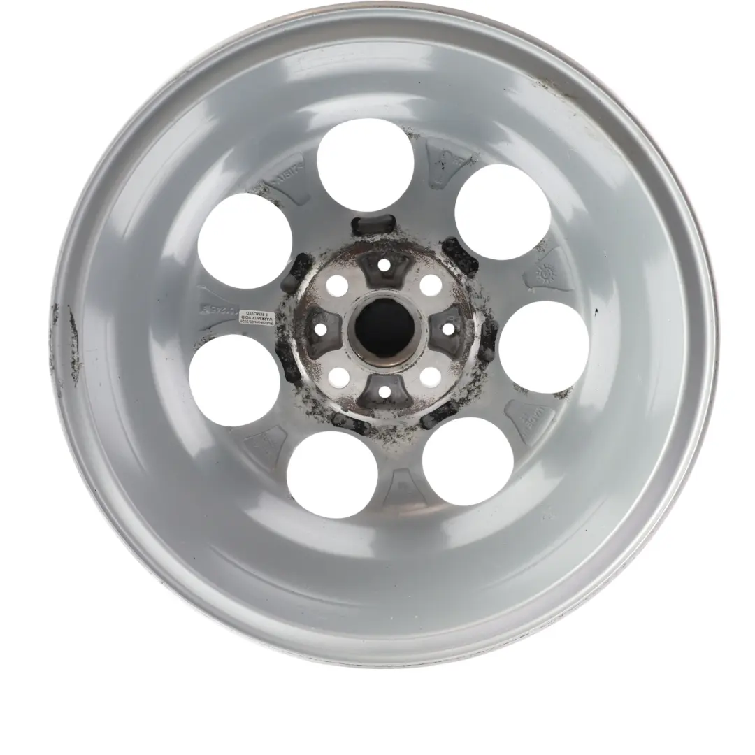 Alloy Rim 15" 5,5J ET:45 7-Hole 81 to Mini Cooper R50 R55 R56 R57 Silver Wheel with Part number 1512458 Mini Cooper R50 R55 R56 R57 Silver Wheel Alloy Rim 15" 5,5J ET:45 7-Hole 81 - SKU 1512458-1 - Part number 1512458