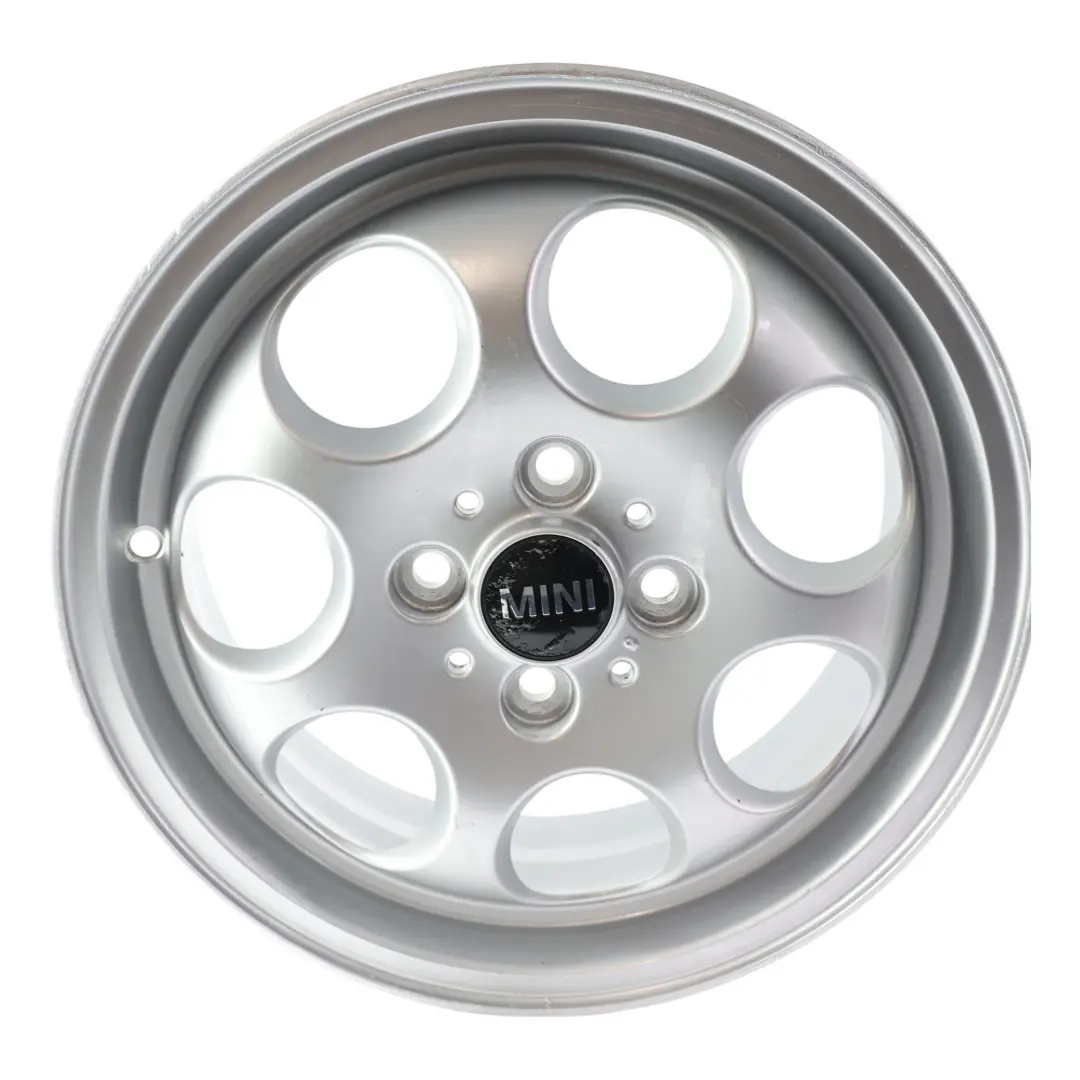 Mini Cooper One R50 R55 R56 R57 Silver Wheel Alloy Rim 15" 5,5J ET:45 7-Hole 81 - SKU 1512458-2 - Part number 1512458