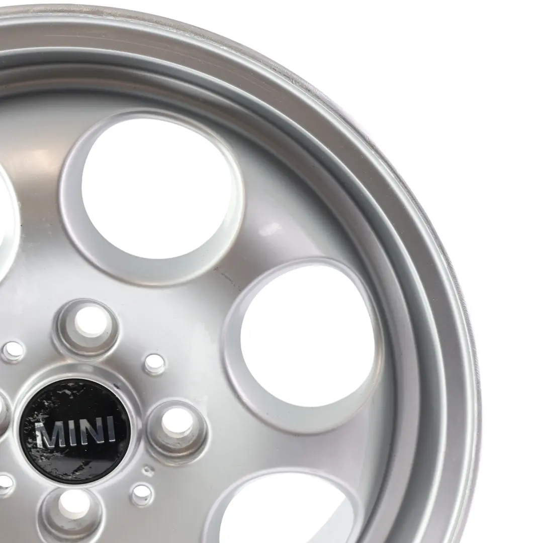 Mini Cooper One R50 R55 R56 R57 Silver Wheel Alloy Rim 15" 5,5J ET:45 7-Hole 81 - SKU 1512458-2 - Part number 1512458