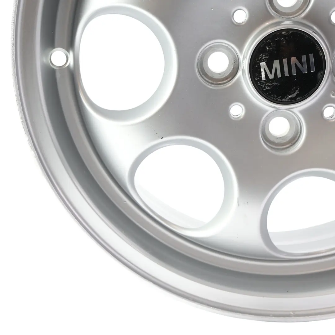 Alloy Rim 15" 5,5J ET:45 7-Hole 81 to Mini Cooper One R50 R55 R56 R57 Silver Wheel with Part number 1512458 Mini Cooper One R50 R55 R56 R57 Silver Wheel Alloy Rim 15" 5,5J ET:45 7-Hole 81 - SKU 1512458-2 - Part number 1512458