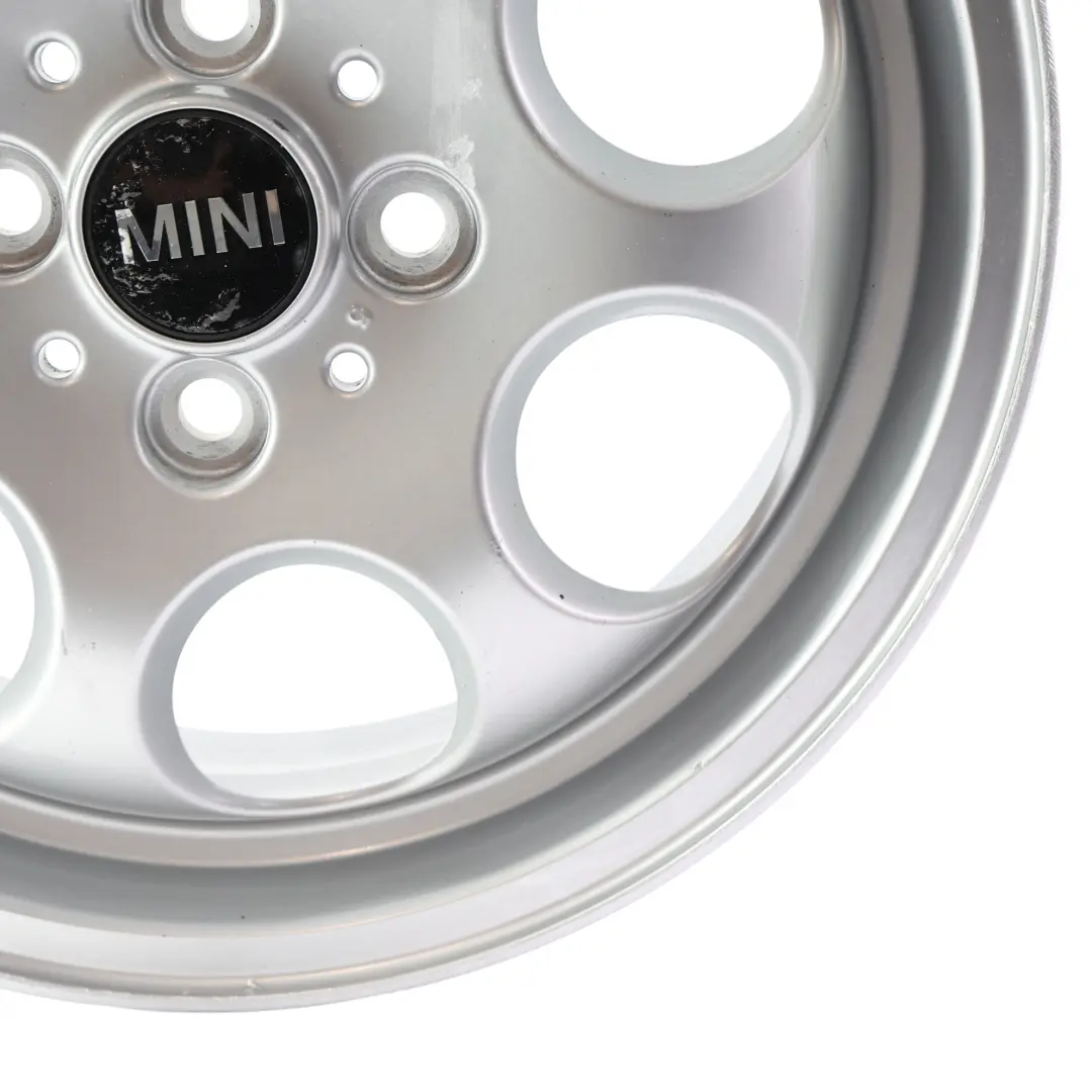 Mini Cooper One R50 R55 R56 R57 Silver Wheel Alloy Rim 15" 5,5J ET:45 7-Hole 81 - SKU 1512458-2 - Part number 1512458