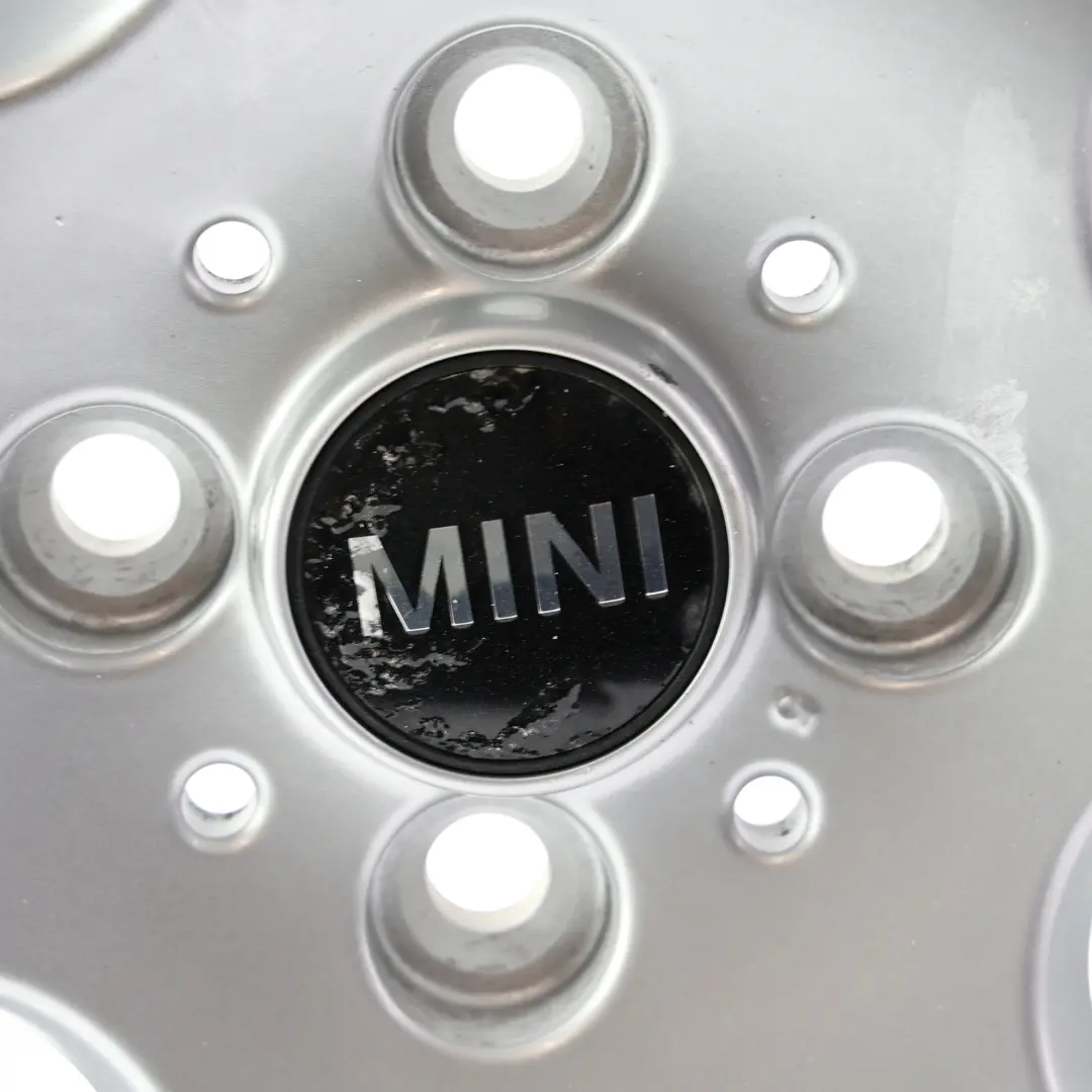 Alloy Rim 15" 5,5J ET:45 7-Hole 81 to Mini Cooper One R50 R55 R56 R57 Silver Wheel with Part number 1512458 Mini Cooper One R50 R55 R56 R57 Silver Wheel Alloy Rim 15" 5,5J ET:45 7-Hole 81 - SKU 1512458-2 - Part number 1512458
