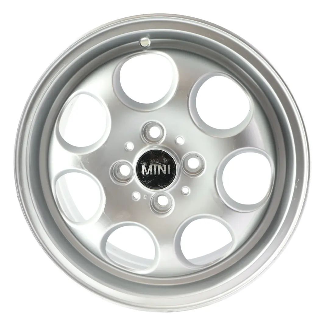 Mini R50 R55 R56 R57 Silver Wheel Alloy Rim 15" 5,5J ET:45 7-Hole 81 - SKU 1512458-5 - Part number 1512458