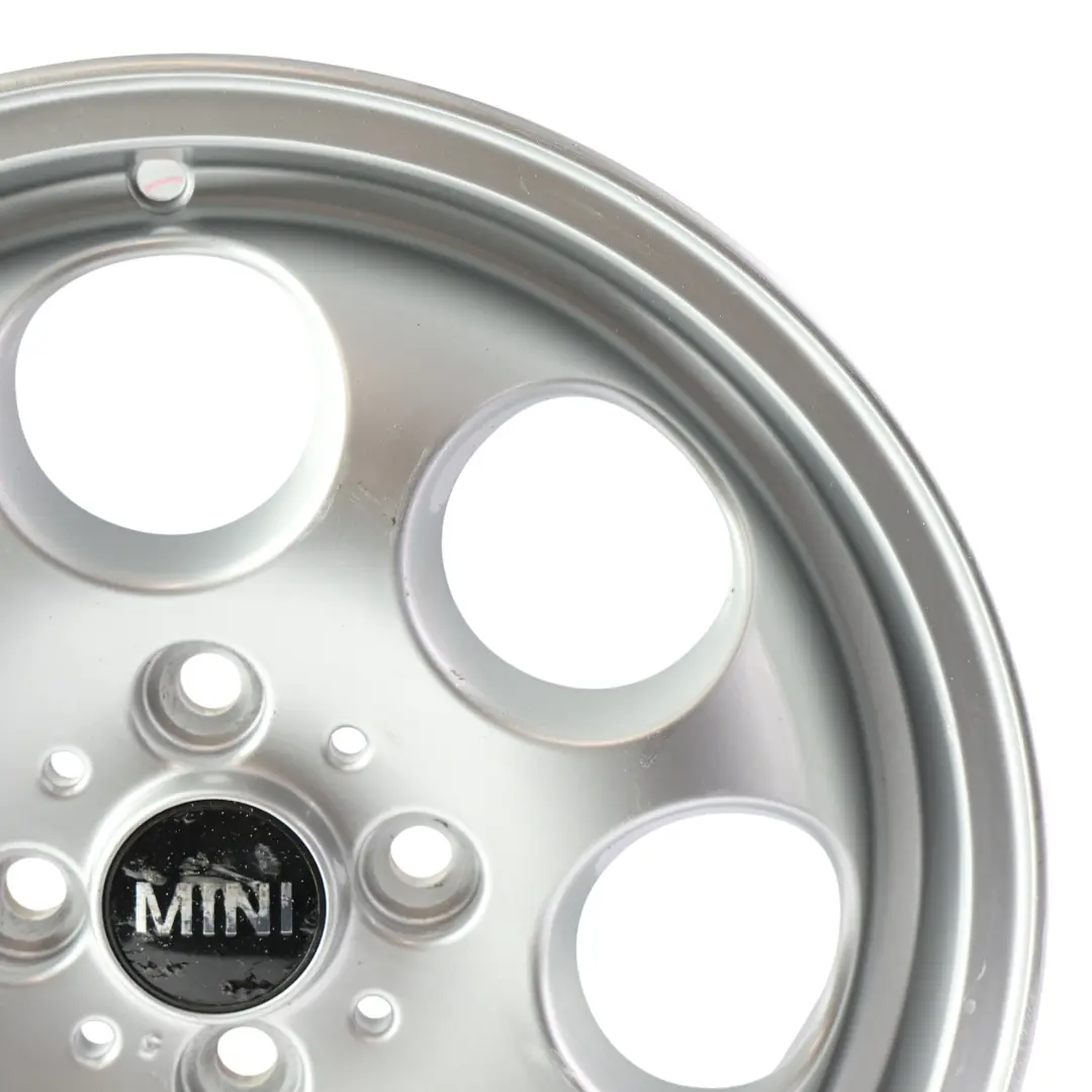 Mini R50 R55 R56 R57 Silver Wheel Alloy Rim 15" 5,5J ET:45 7-Hole 81 - SKU 1512458-5 - Part number 1512458