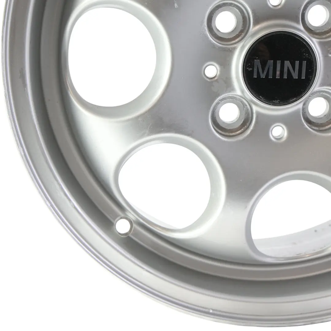 Mini Cooper One R50 R55 R56 R57 Llanta Aleación Plata 15" 5,5J ET:45 7-Hole 81 - SKU 1512458-9 - Número de pieza 1512458