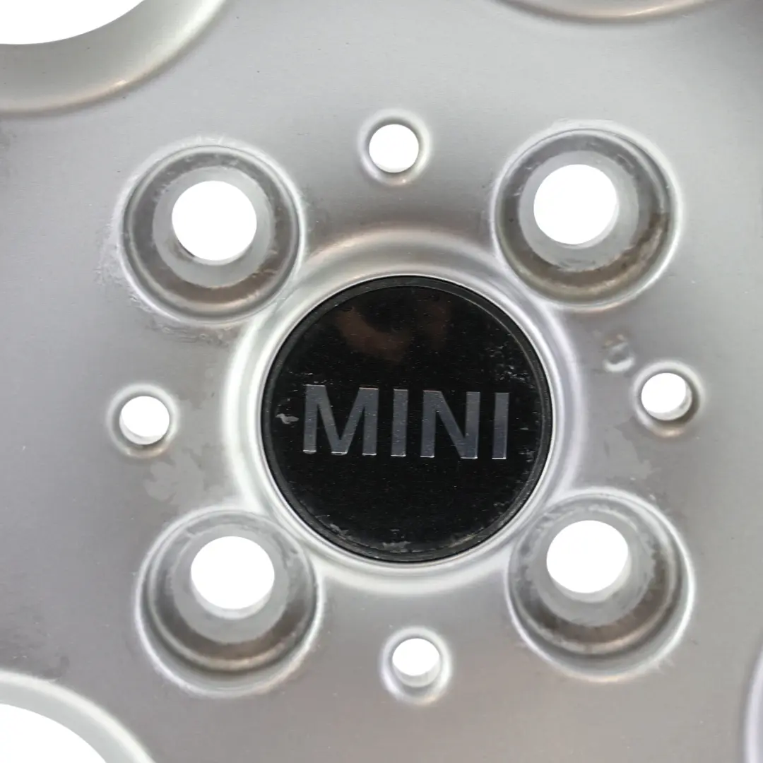 Mini Cooper One R50 R55 R56 R57 Llanta Aleación Plata 15" 5,5J ET:45 7-Hole 81 - SKU 1512458-9 - Número de pieza 1512458