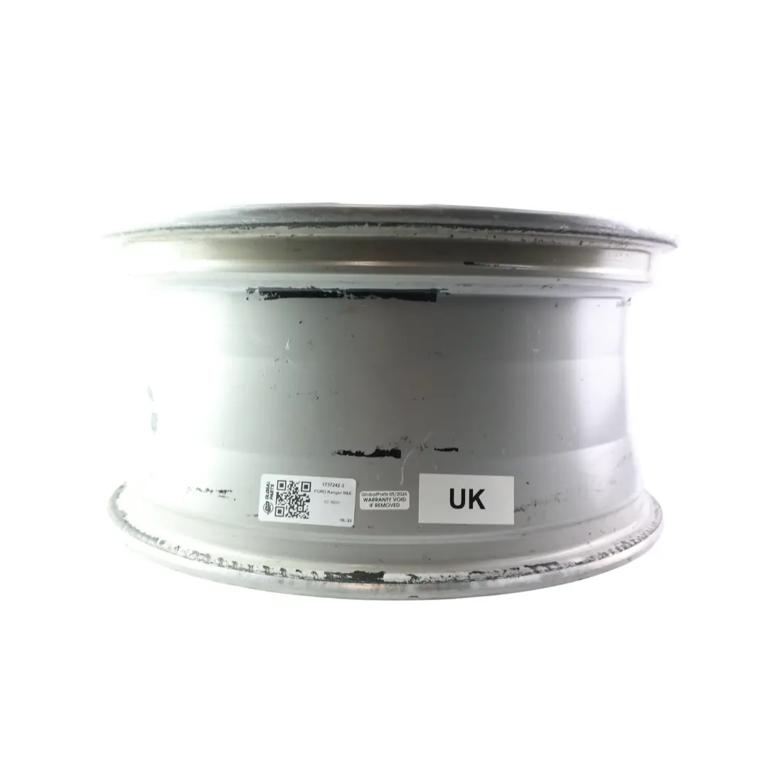 Ford Ranger T6 Jante Alliage Argent 17" ET:55 8J AB39-1007-DA - SKU 1737242-3 - Numéro de pièce 1737242