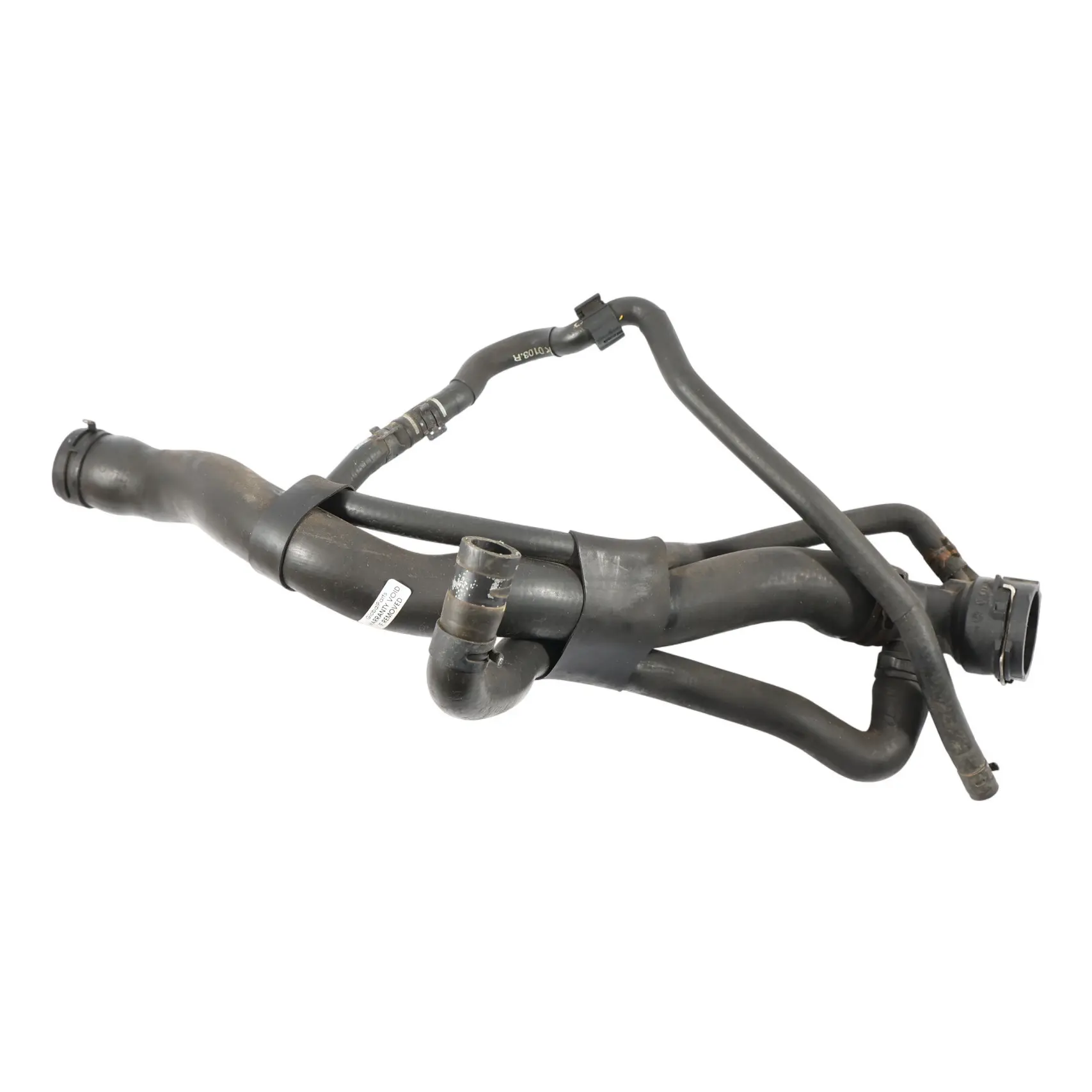 Volkswagen Eos 1F Oberer Kühlmittel Flansch Rohr Wasserschlauch 1K0122291A