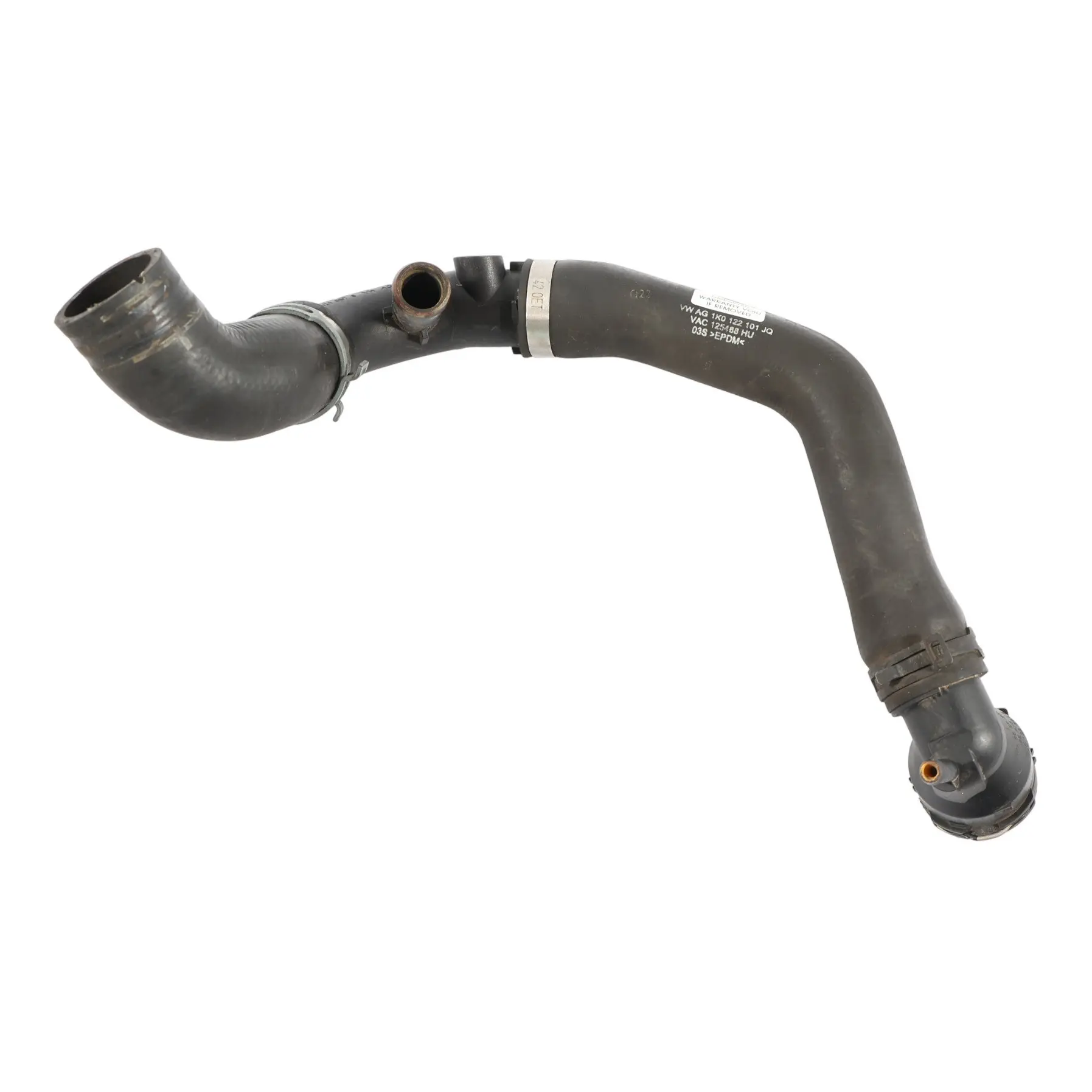 VW Volkswagen Touran 1T Audi A3 8P Coolant Water Hose Pipe Tube Line 1K0122101JQ