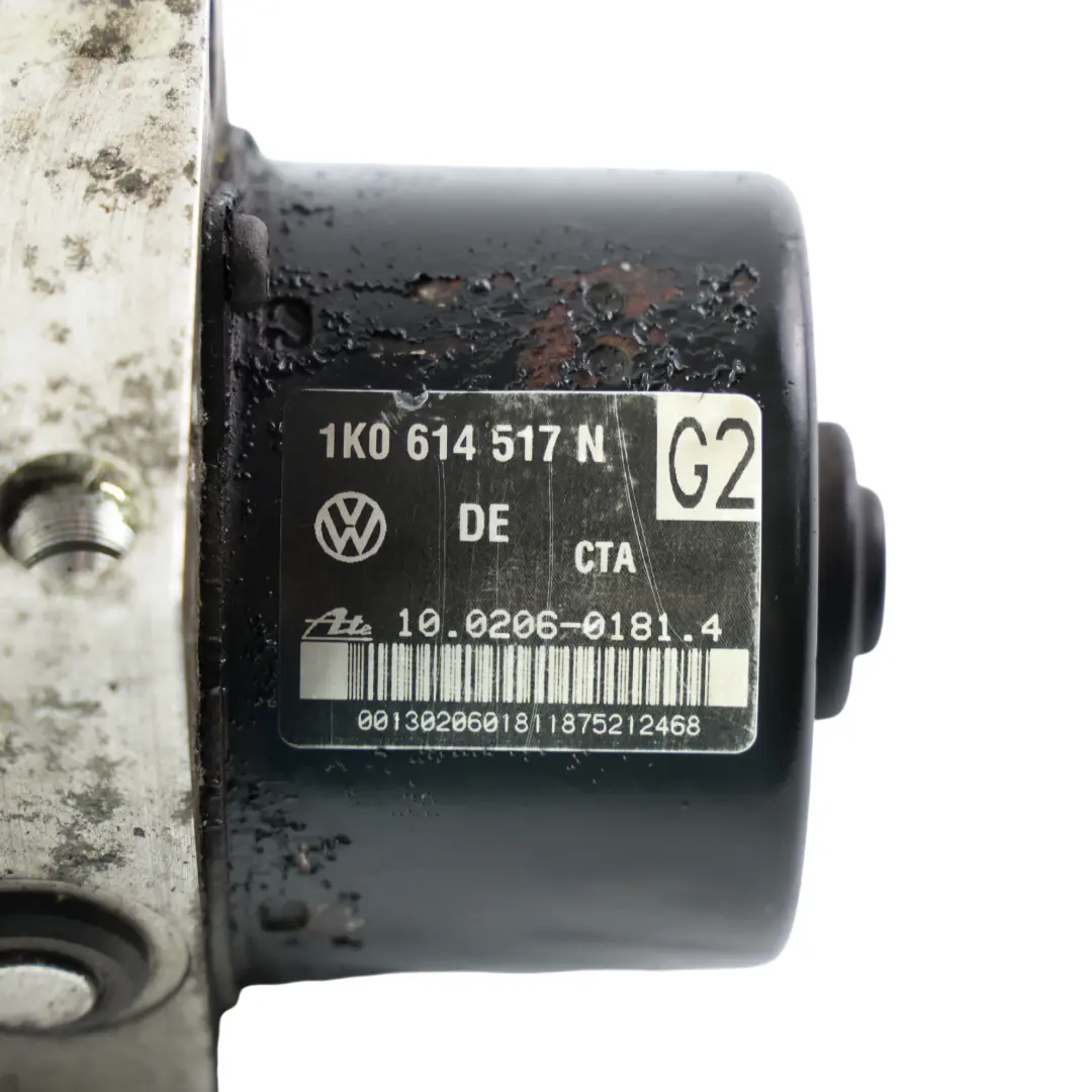 Mk5 ABS Pump Control Module ECU 1.4 FSI 1K0614517N to Volkswagen Golf with Part number 1K0907379Q Volkswagen Golf Mk5 ABS Pump Control Module ECU 1.4 FSI 1K0614517N - SKU 1K0907379Q - Part number 1K0907379Q
