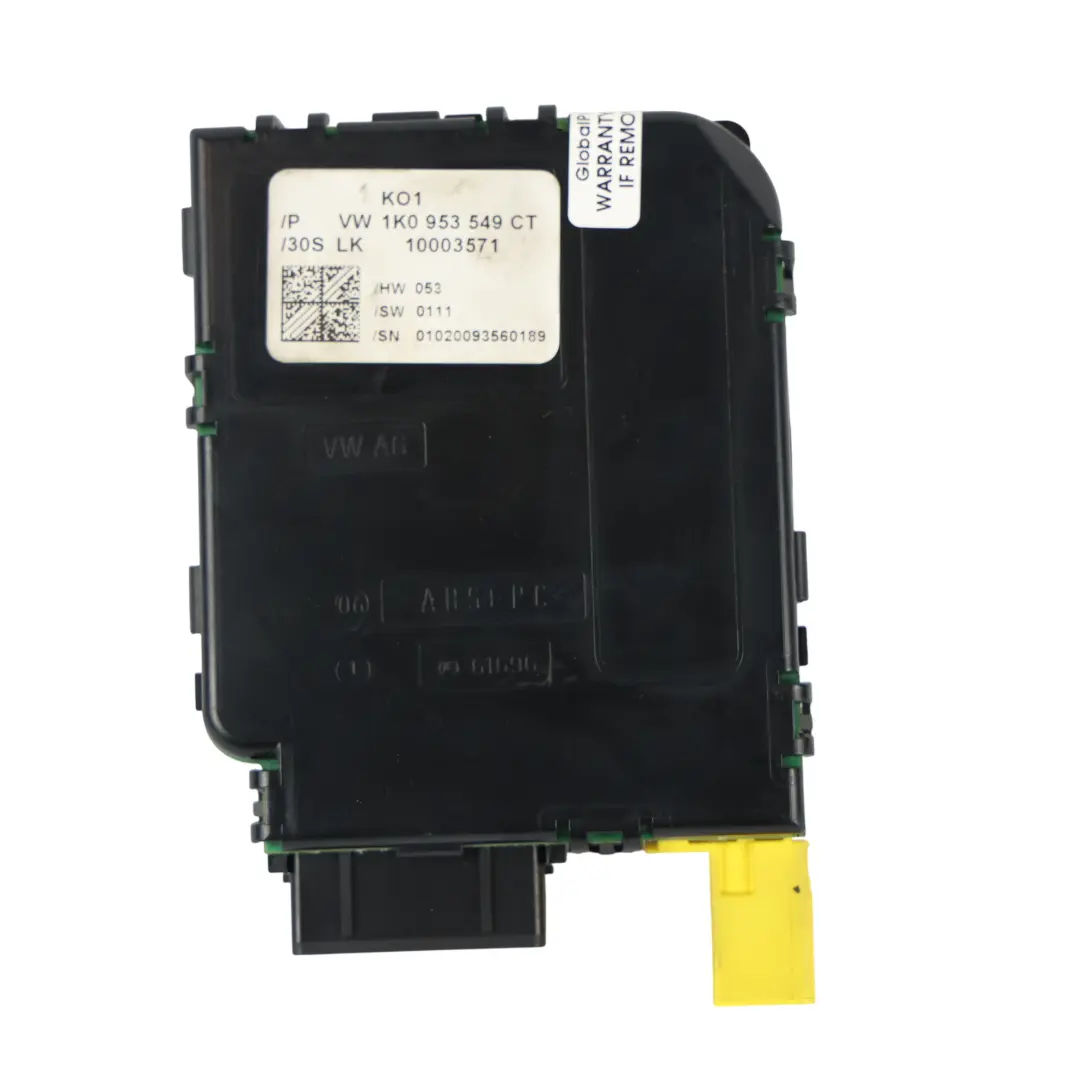VW Volkswagen Caddy Maxi 2k Steering Column Combi Switch Module ECU - SKU 1K0953549CT - Part number 1K0953549CT