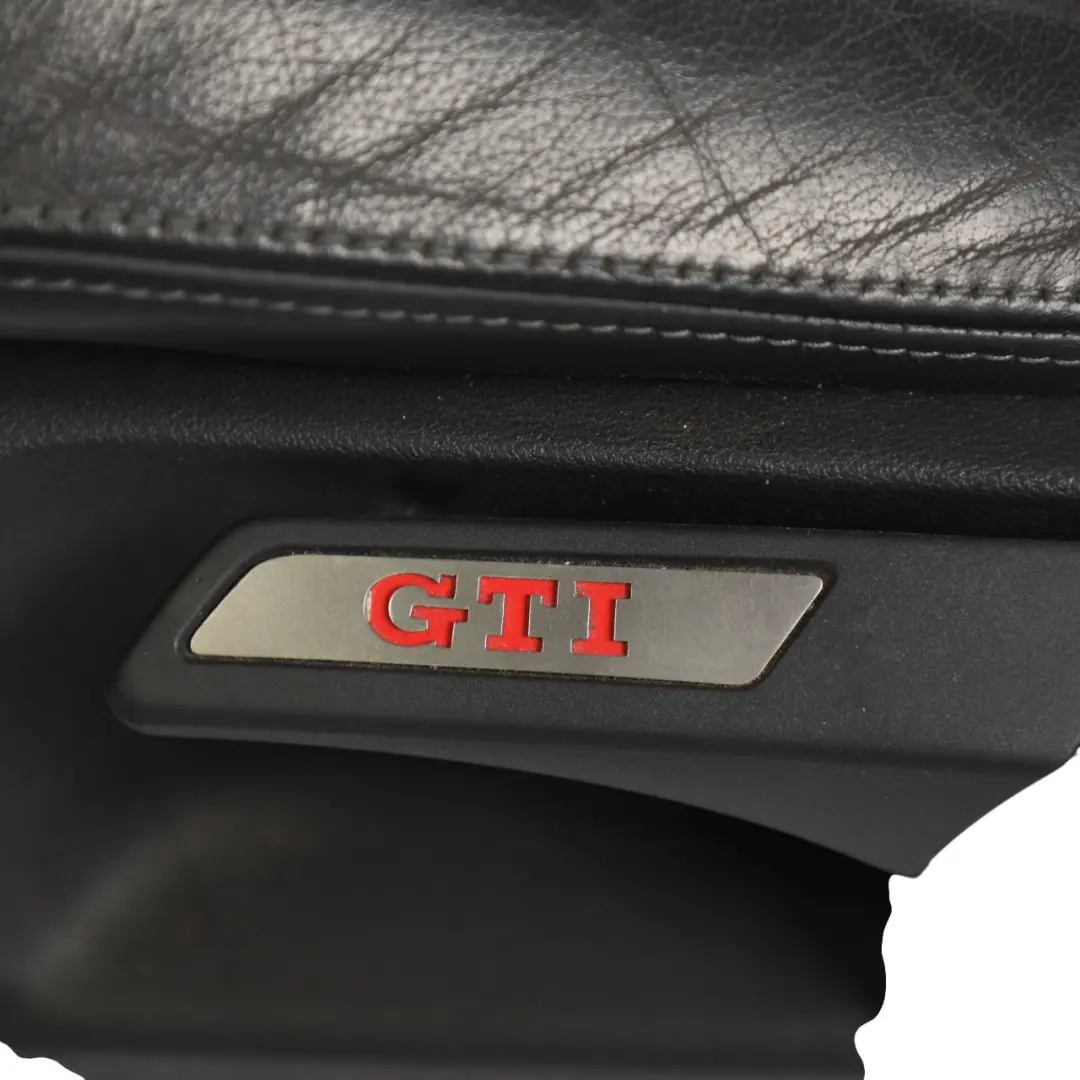 Volkswagen Golf Mk5 GTI 5D Front Seat Heated Leather Cloth Black Left N/S - SKU 1K3881805TE-2 - Part number 1K3881805TE