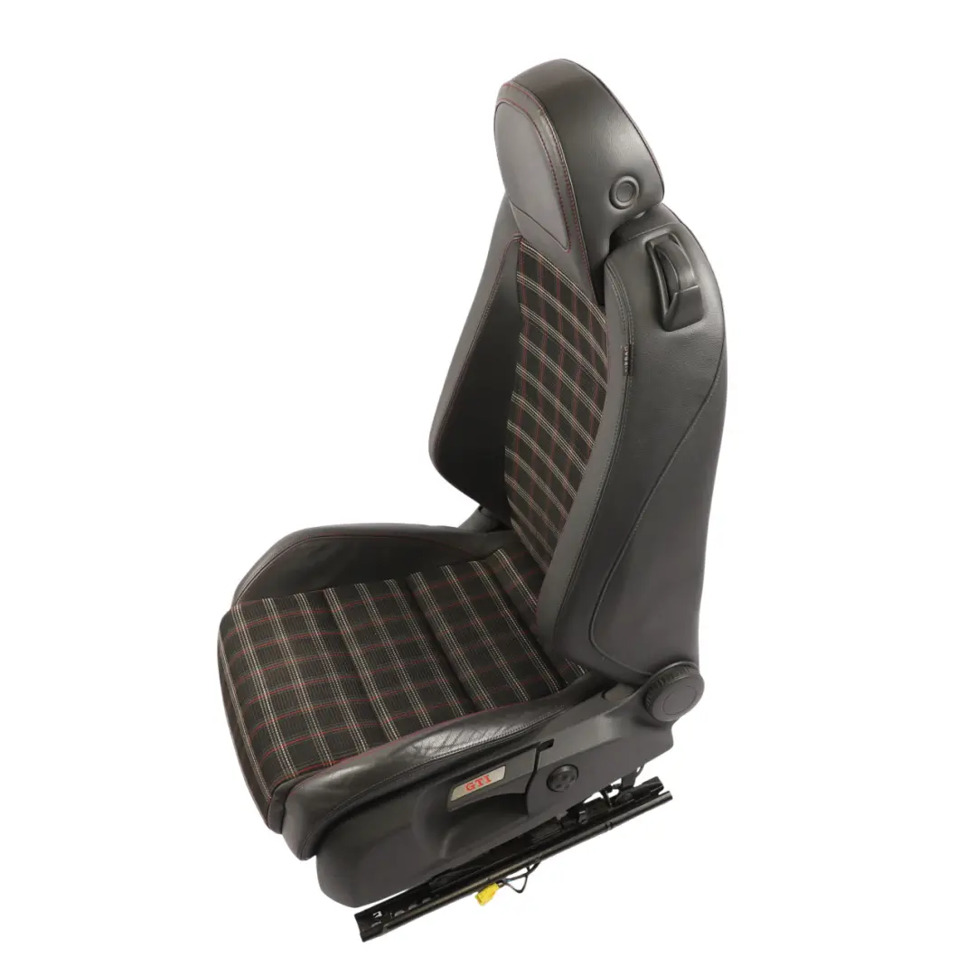Mk5 GTI 5D Front Seat Heated Leather Cloth Black Left N/S to Volkswagen Golf with Part number 1K3881805TE Volkswagen Golf Mk5 GTI 5D Front Seat Heated Leather Cloth Black Left N/S - SKU 1K3881805TE-2 - Part number 1K3881805TE