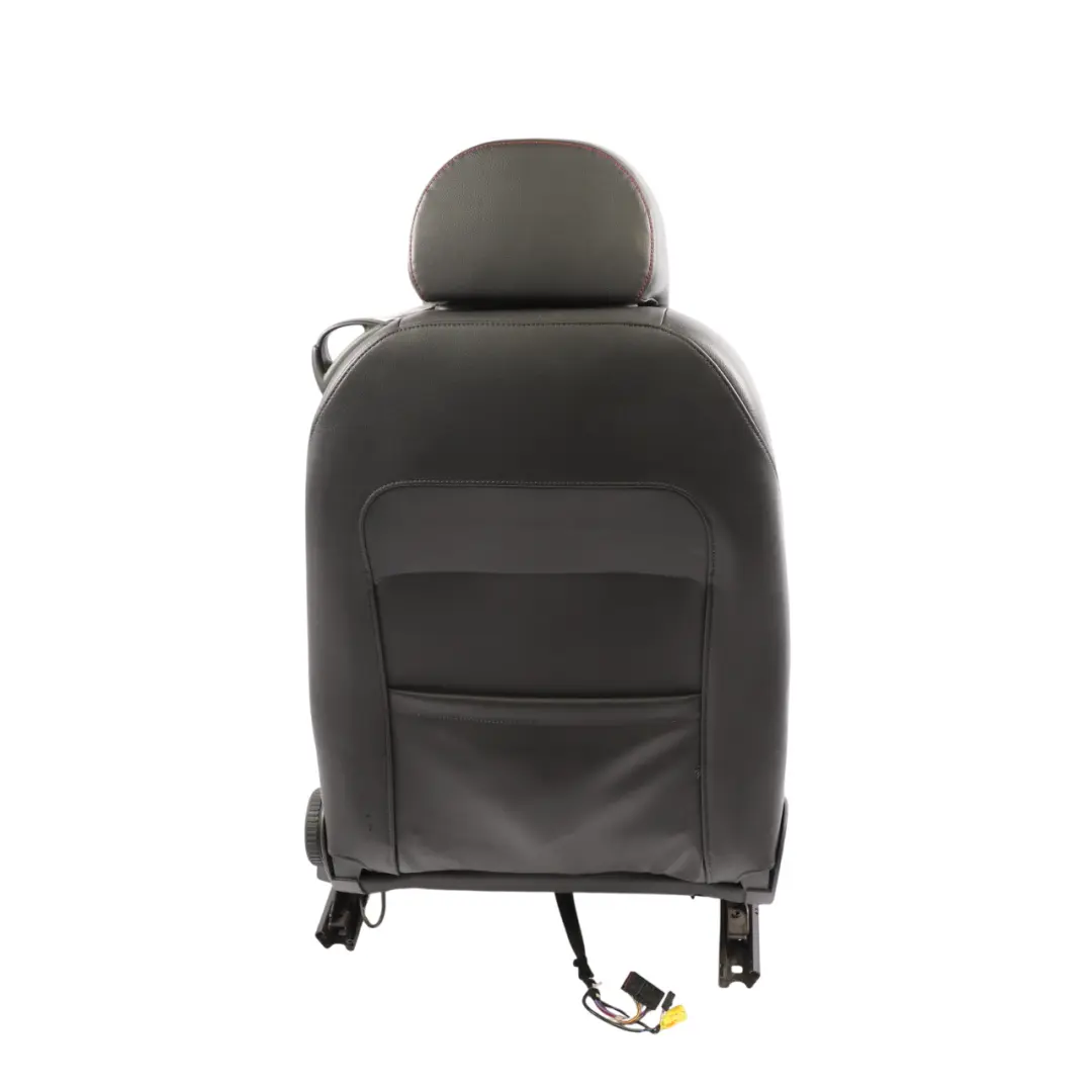 Volkswagen Golf Mk5 GTI 5D Front Seat Heated Leather Cloth Black Left N/S - SKU 1K3881805TE-2 - Part number 1K3881805TE