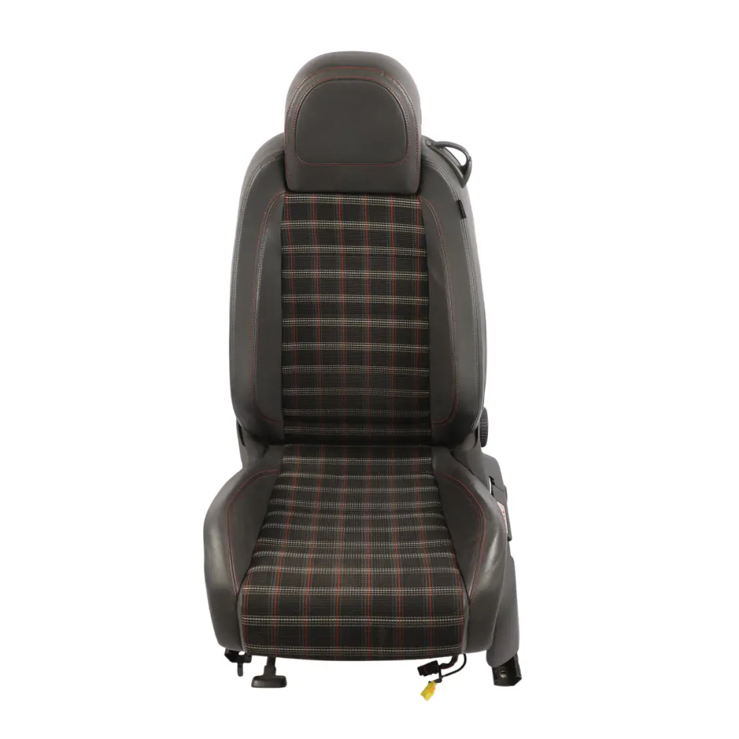 Mk5 GTI 5D Front Seat Heated Leather Cloth Black Left N/S to Volkswagen Golf with Part number 1K3881805TE Volkswagen Golf Mk5 GTI 5D Front Seat Heated Leather Cloth Black Left N/S - SKU 1K3881805TE-2 - Part number 1K3881805TE