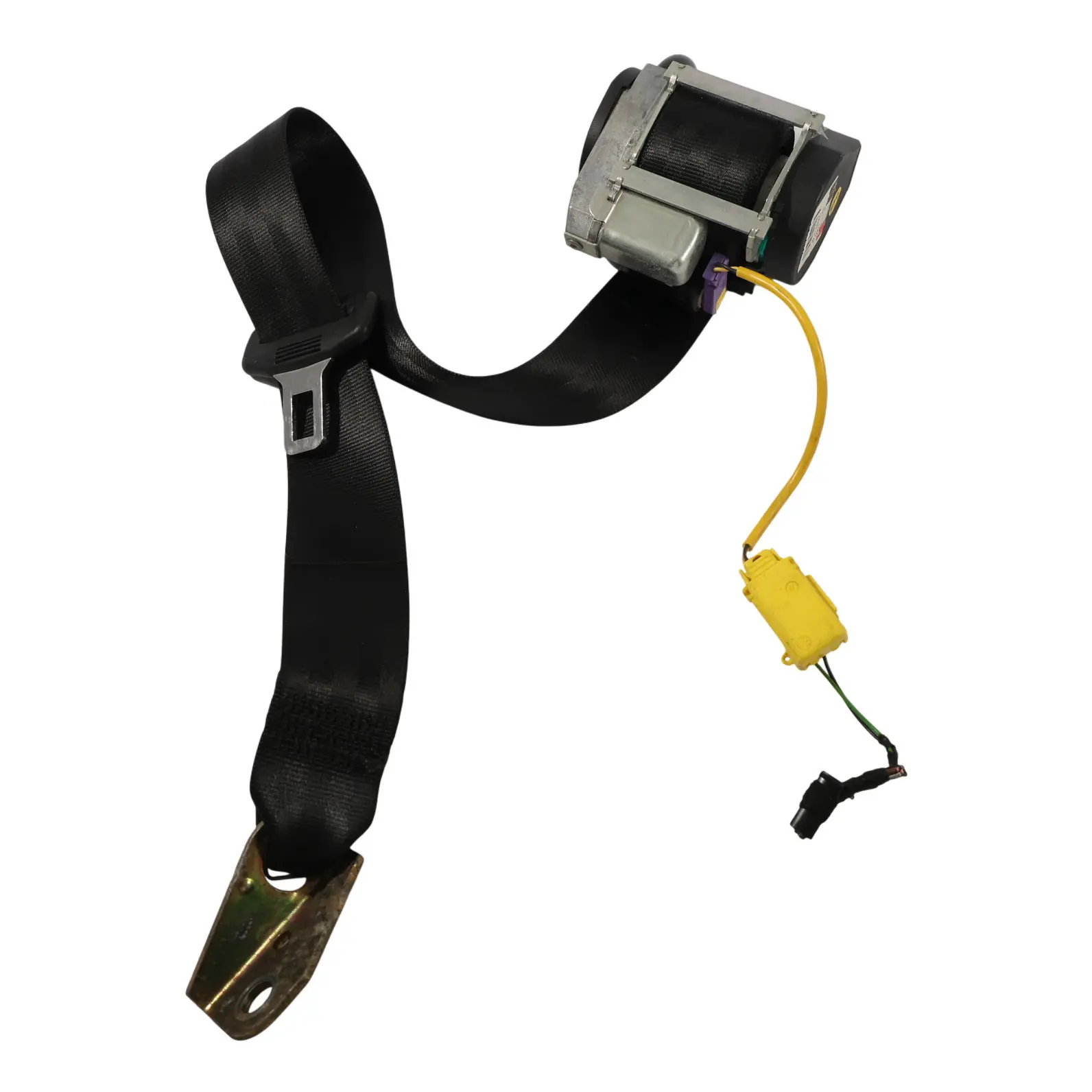 Volkswagen Golf Mk5 Rear Seat Belt Seatbelt Left N/S Black 1K6857805B