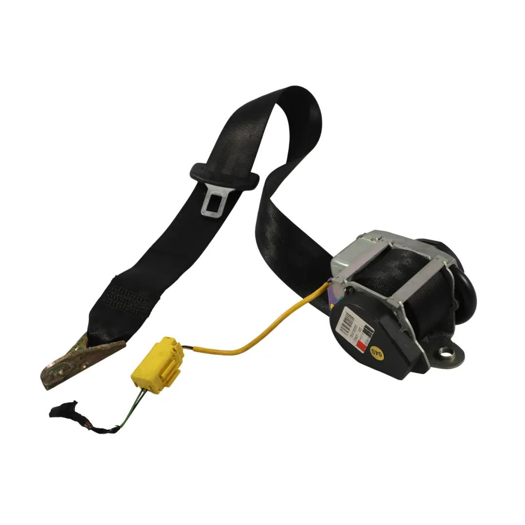 Volkswagen Golf Mk5 Rear Seat Belt Seatbelt Left N/S Black - SKU 1K6857805B - Part number 1K6857805B