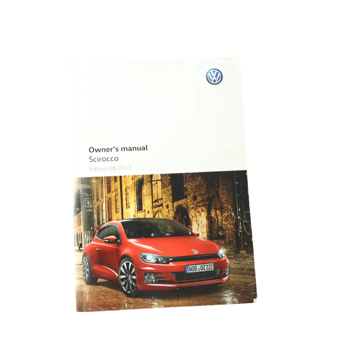 Volkswagen Scirocco MK3 Instrukcja Obsługi Etui Portfel Zestaw - SKU 1K8012720AE - Numer Części 1K8012720AE