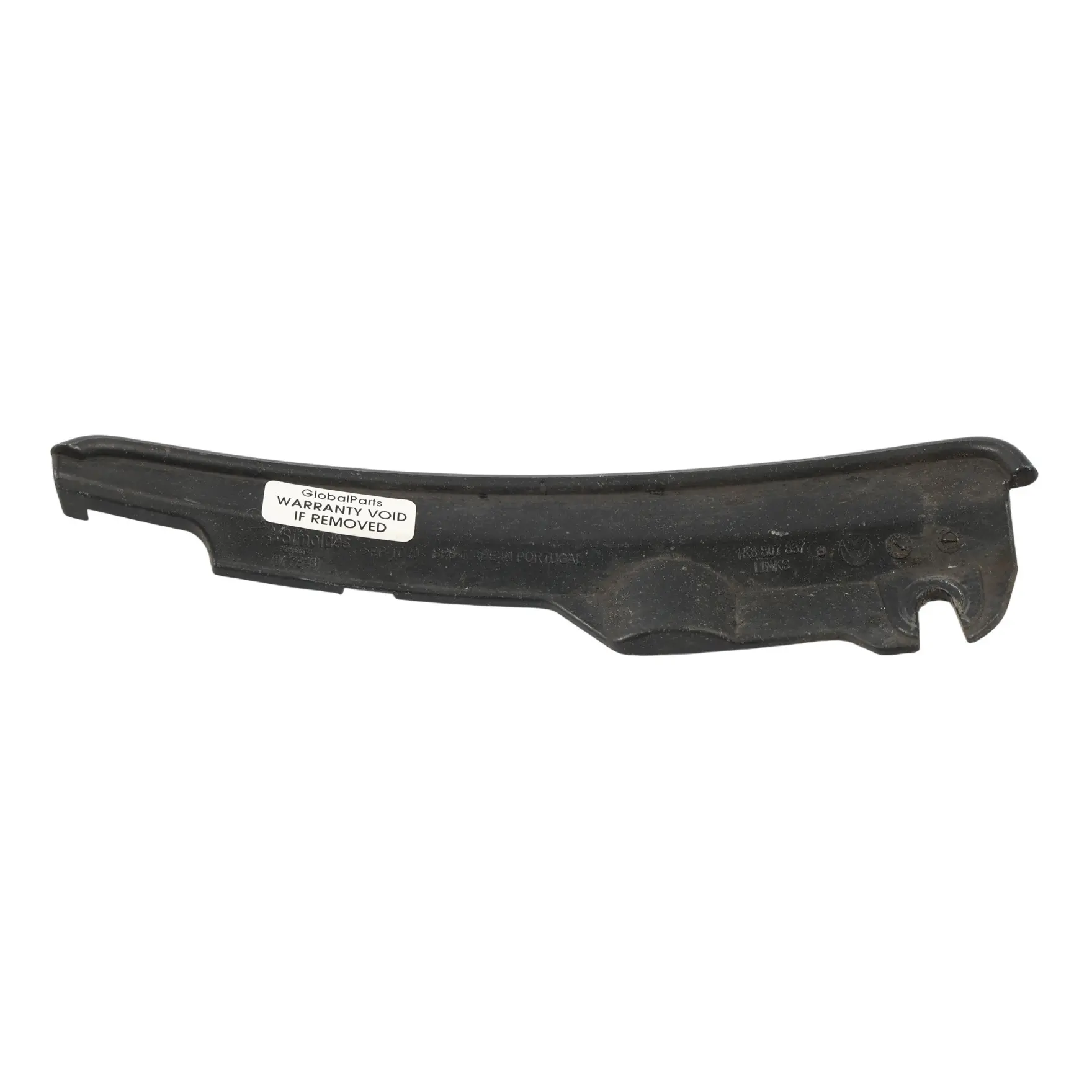 Volkswagen Scirocco MK3 Bande Cache Passage de Roue Gauche 1K8807837B