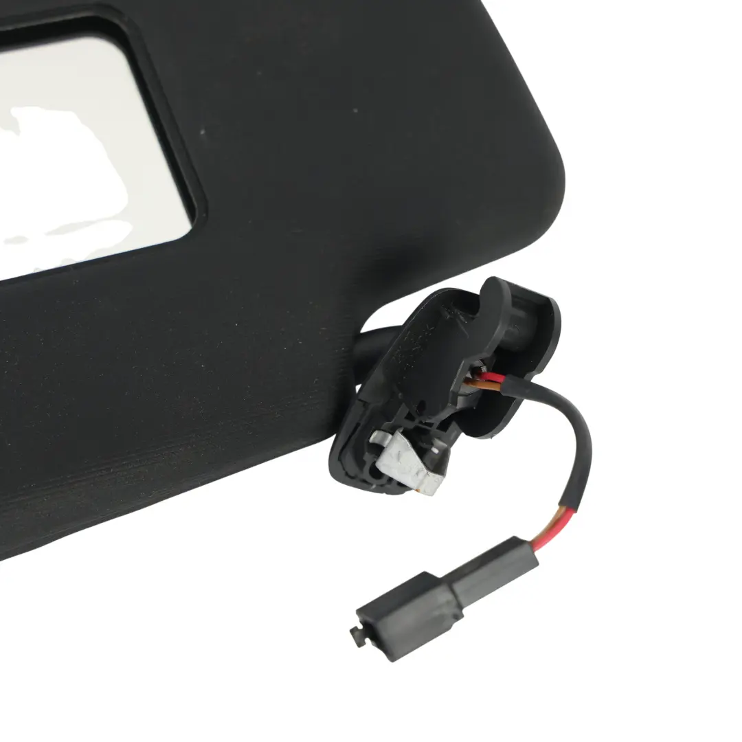 Volkswagen Scirocco Mk3 Sun Visor Cover Panel Black Left N/S - SKU 1K8857551J - Part number 1K8857551J