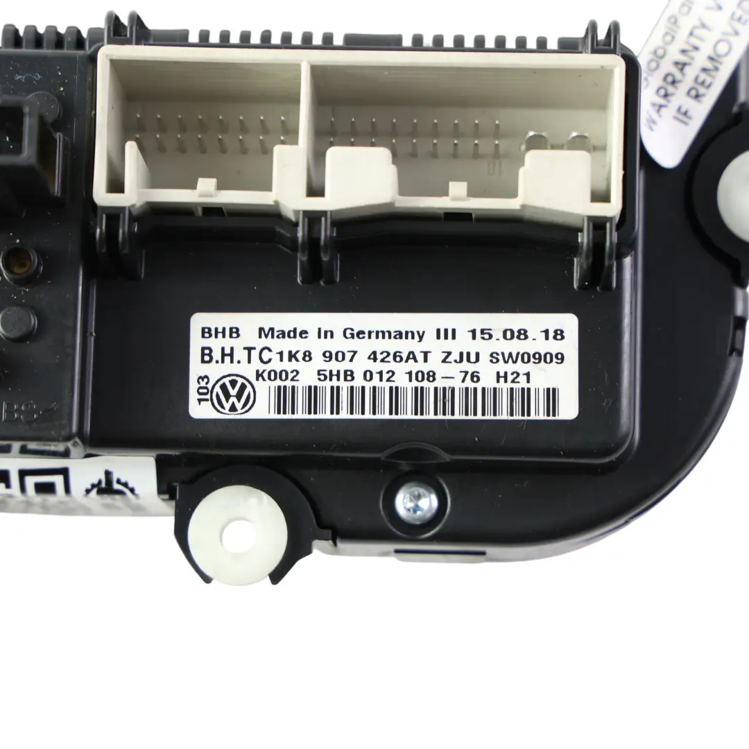Mk3 Mk4 Panel Sterownik Klimatyzacji do Volkswagen Caddy o numerze 1K8907426AT Volkswagen Caddy Mk3 Mk4 Panel Sterownik Klimatyzacji - SKU 1K8907426AT - Numer Części 1K8907426AT