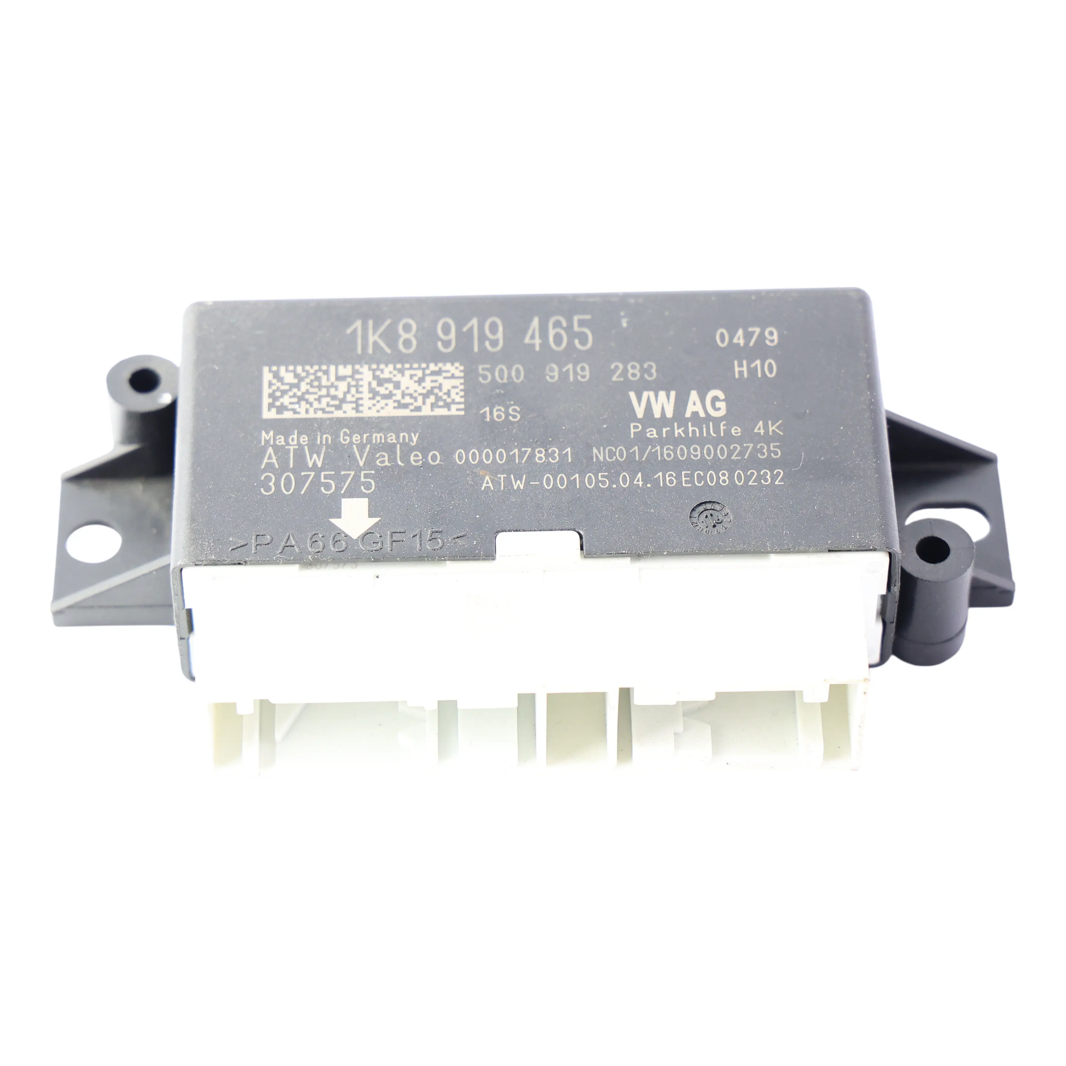 Volkswagen Caddy 2K Sensor Ayuda Aparcamiento PDC Unidad Control ECU 1K8919465A