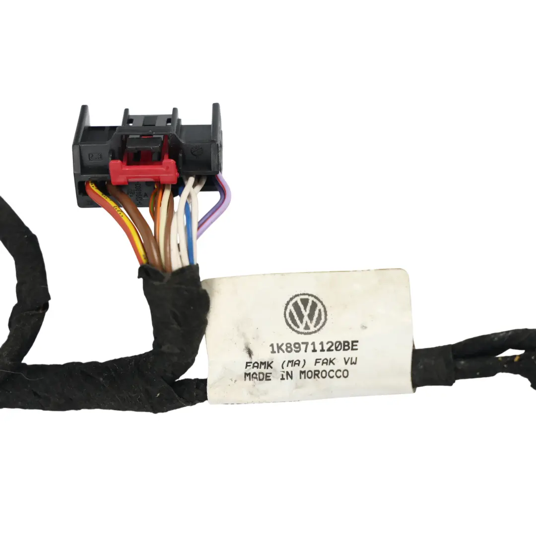 VW Volkswagen Scirocco Mk3 Door Wiring Harness Loom Driver's Side - SKU RHD-1K8971120BE - Part number 1K8971120BE