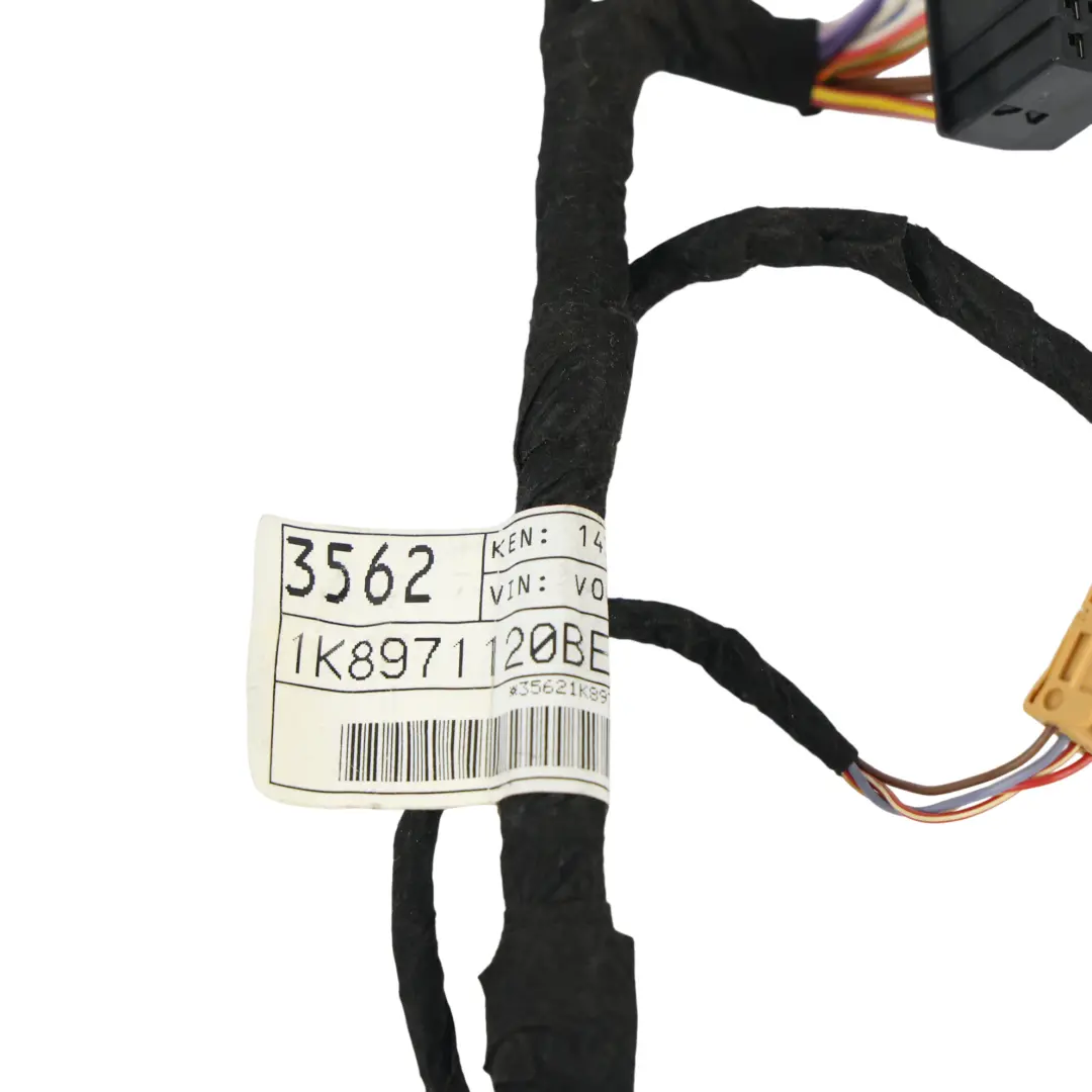 VW Volkswagen Scirocco Mk3 Door Wiring Harness Loom Driver's Side - SKU RHD-1K8971120BE - Part number 1K8971120BE