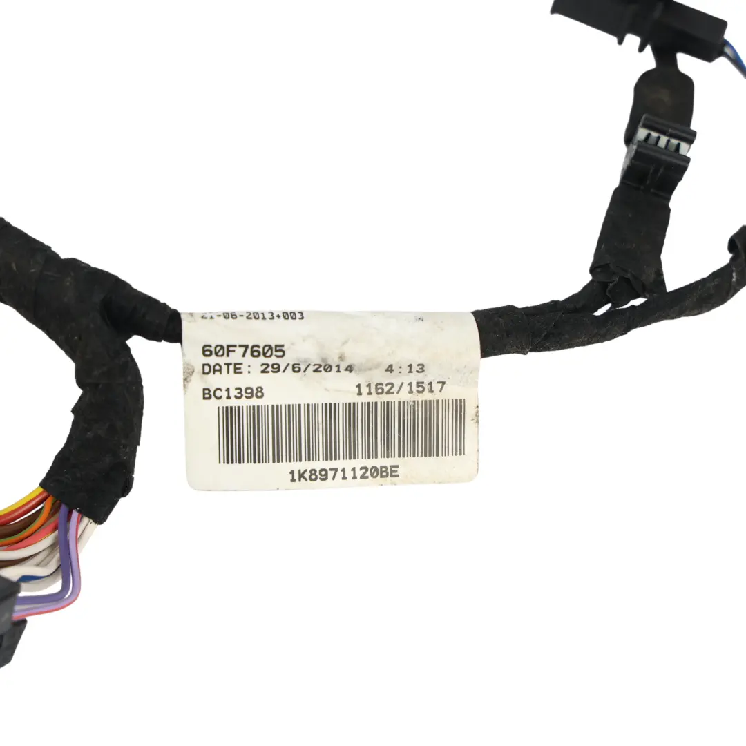 Mk3 Door Wiring Harness Loom Driver's Side to VW Volkswagen Scirocco with Part number 1K8971120BE VW Volkswagen Scirocco Mk3 Door Wiring Harness Loom Driver's Side - SKU RHD-1K8971120BE - Part number 1K8971120BE