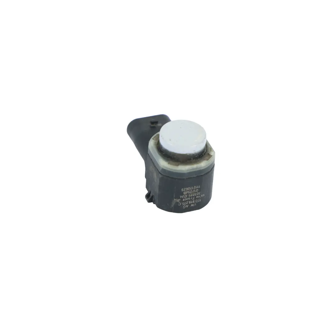 Sensor Control Distancia Aparcamiento PDC Blanco Plata B9Z para Seat Audi Volkswagen con número de pieza 1S0919275C Seat Audi Volkswagen Sensor Control Distancia Aparcamiento PDC Blanco Plata B9Z - SKU 1S0919275C-WHS - Número de pieza 1S0919275C