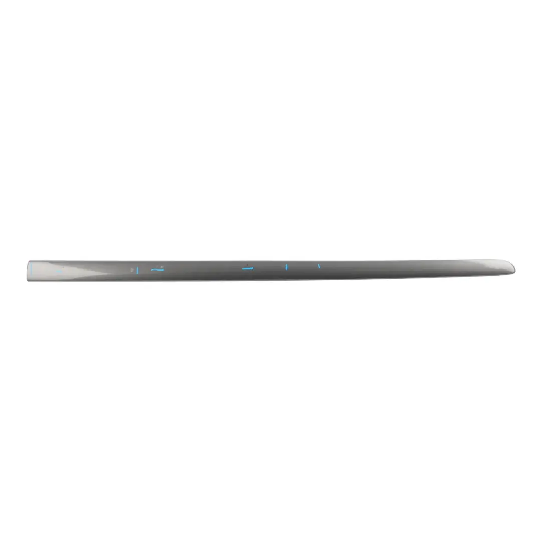 Front Door Protective Moulding Trim Strip Pepper Grey Metallic D7R to VW Touran 1T with Part number 1T0853516F VW Touran 1T Front Door Protective Moulding Trim Strip Pepper Grey Metallic D7R - SKU 1T0853516F-PEG - Part number 1T0853516F