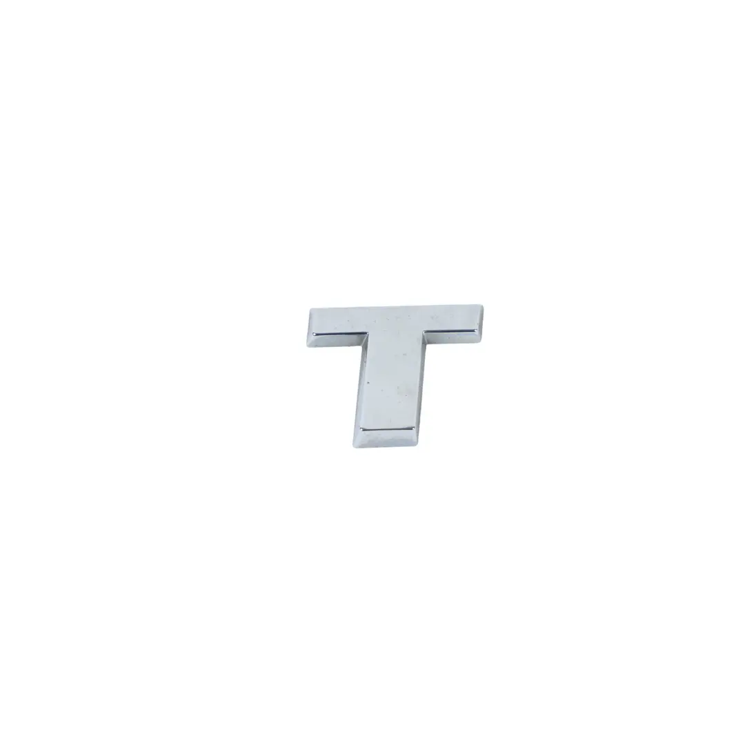 Heck Heckklappe Emblem Schriftzug TSI für Volkswagen Touran 1T mit Teilenummer 1T0853675AA Volkswagen Touran 1T Heck Heckklappe Emblem Schriftzug TSI - SKU 1T0853675AA - Teilenummer 1T0853675AA