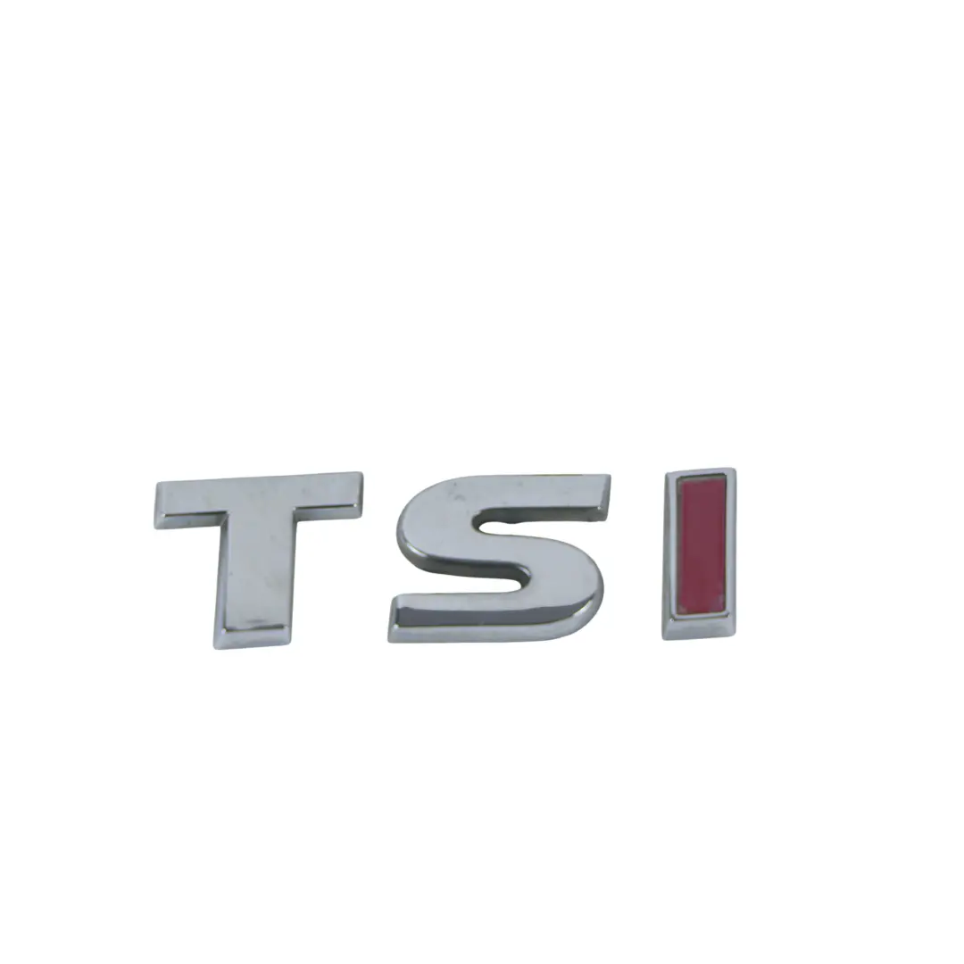 Boot Lid Emblem Lettering TSI to Volkswagen Touran 1T Rear Tailgate with Part number 1T0853675AA Volkswagen Touran 1T Rear Tailgate Boot Lid Emblem Lettering TSI - SKU 1T0853675AA - Part number 1T0853675AA