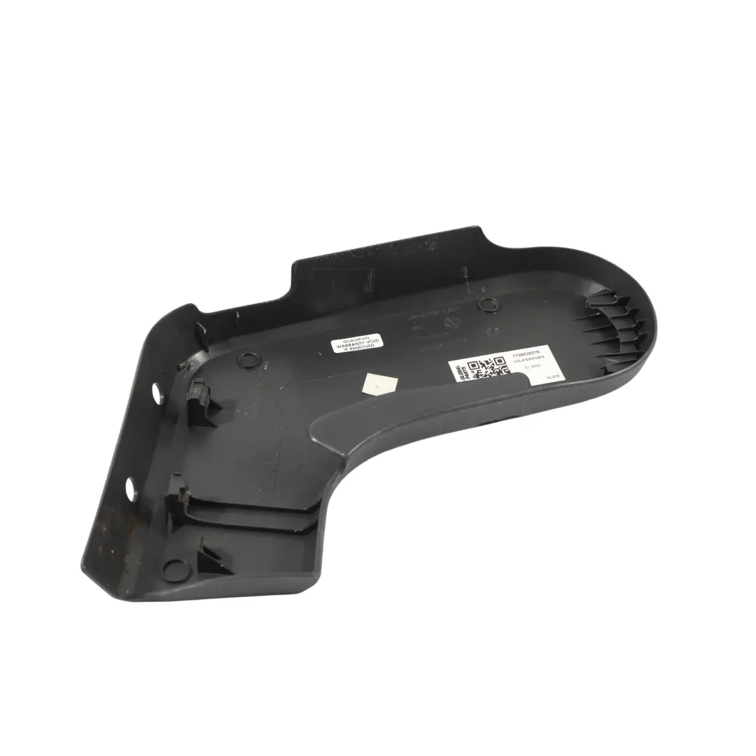 Volkswagen Touran 1T Sitzbezug Abdeckung Blende Mitte Hinten Links - SKU 1T0883857B - Teilenummer 1T0883857B