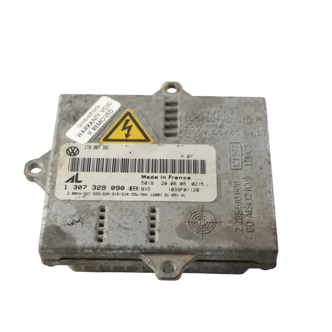 Mk5 Jetta Xenon Headlight Ballast Control Unit to Volkswagen Golf with Part number 1T0907391 Volkswagen Golf Mk5 Jetta Xenon Headlight Ballast Control Unit - SKU 1T0907391 - Part number 1T0907391