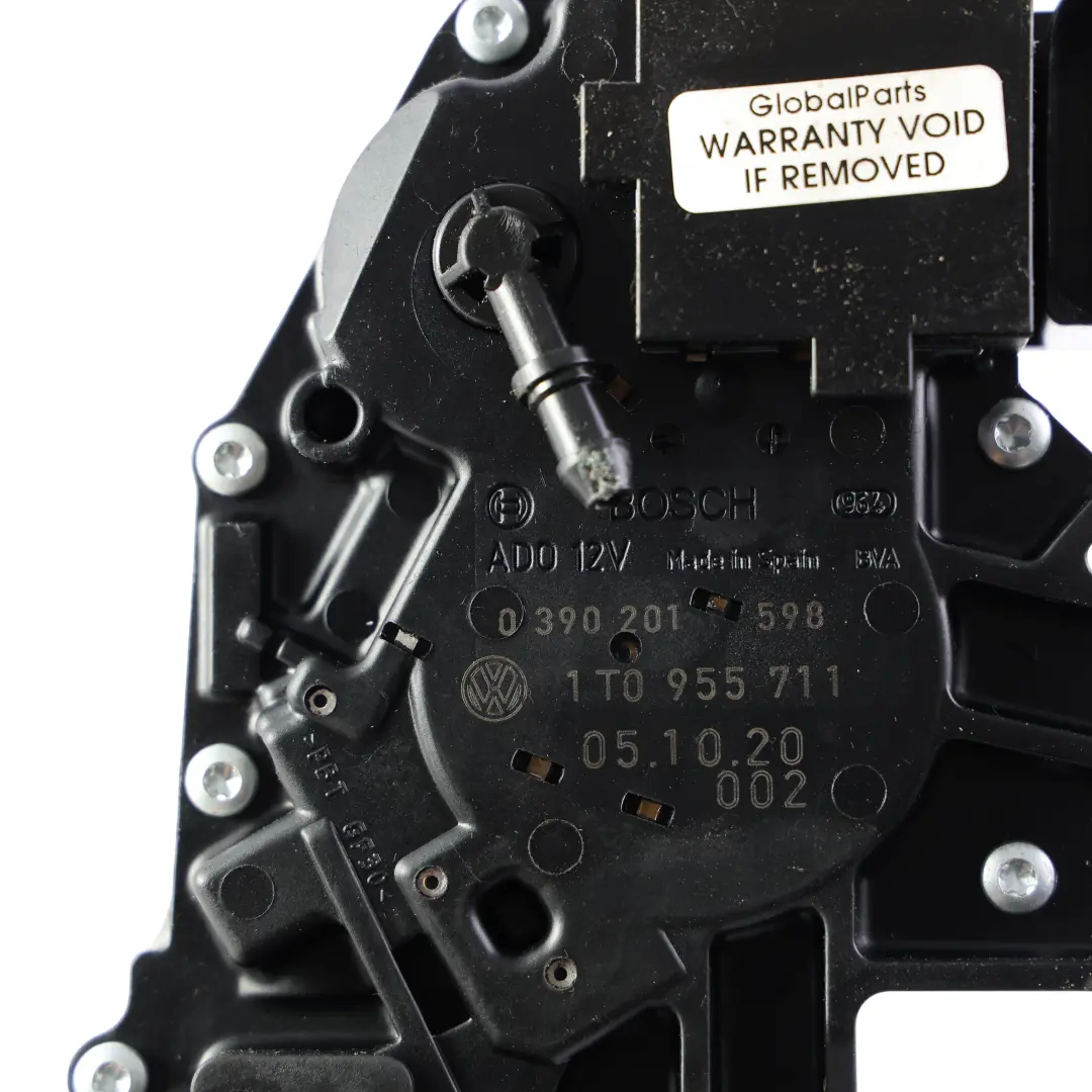 VW Volkswagen Caddy 2K Rear Windscreen Window Wiper Motor Unit - SKU 1T0955711 - Part number 1T0955711