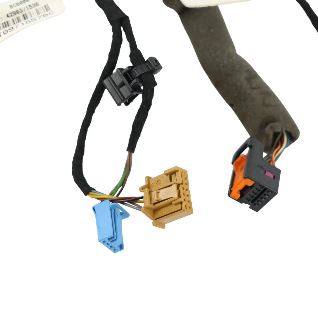 Cableado Arnés Puerta Delantero Izquierdo para Volkswagen Touran 1T con número de pieza 1T0971557BC Volkswagen Touran 1T Cableado Arnés Puerta Delantero Izquierdo - SKU 1T0971557BC - Número de pieza 1T0971557BC