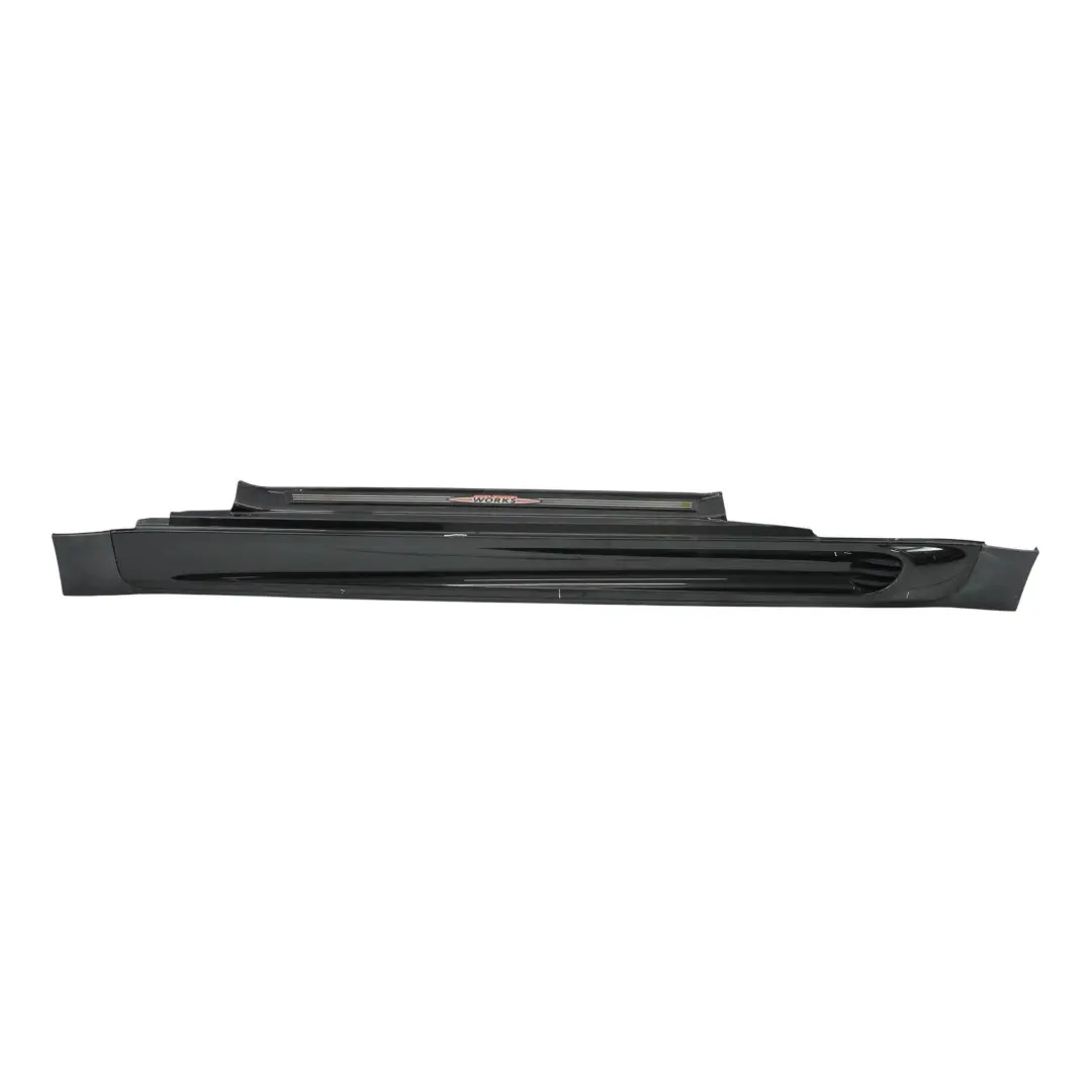 Mini R56 R57 Moldura Umbral Puerta JCW Izquierdo Negro Midnight Metallic A94 - SKU 2156417-MNB1 - Número de pieza 2156417