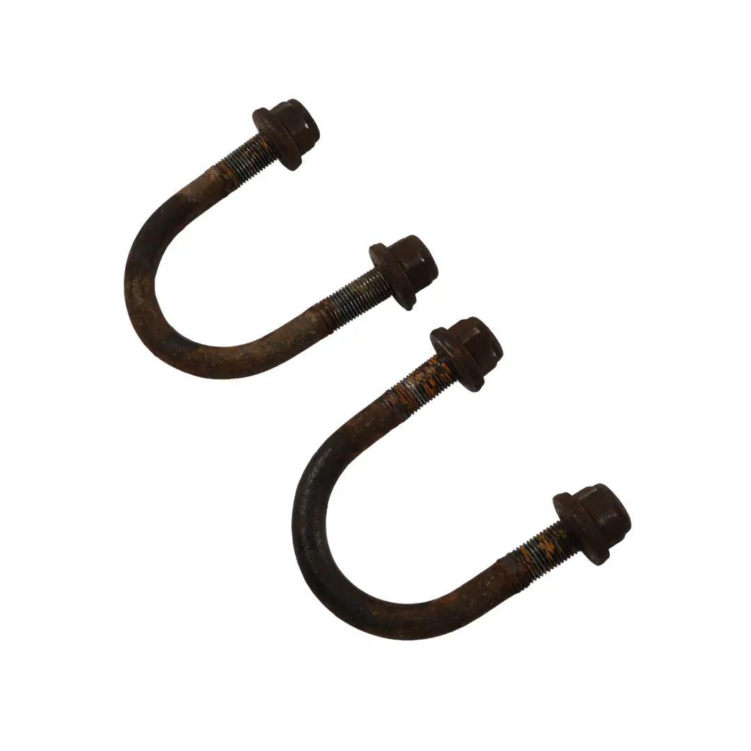 Ressort Suspension Arrière Boulons en U 60mm Set pour Ford Transit Custom à propos du numéro de pièce 2175651 Ford Transit Custom Ressort Suspension Arrière Boulons en U 60mm Set - SKU 2175651 - Numéro de pièce 2175651