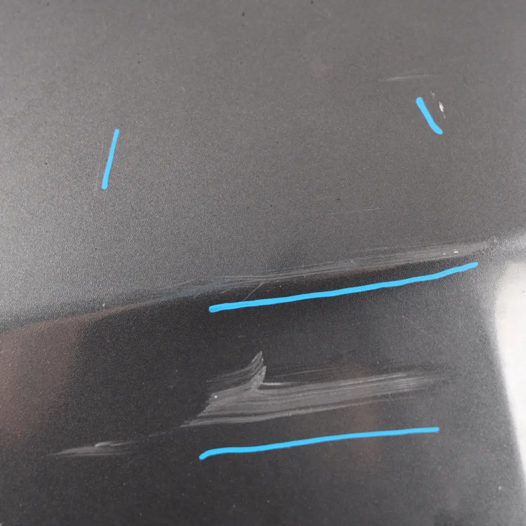 Mk8 Rear Bumper End Trim Left N/S Magnetic-7J KGK2117926DA to Ford Transit Custom with Part number 2271585 Ford Transit Custom Mk8 Rear Bumper End Trim Left N/S Magnetic-7J KGK2117926DA - SKU 2271585-MGT - Part number 2271585