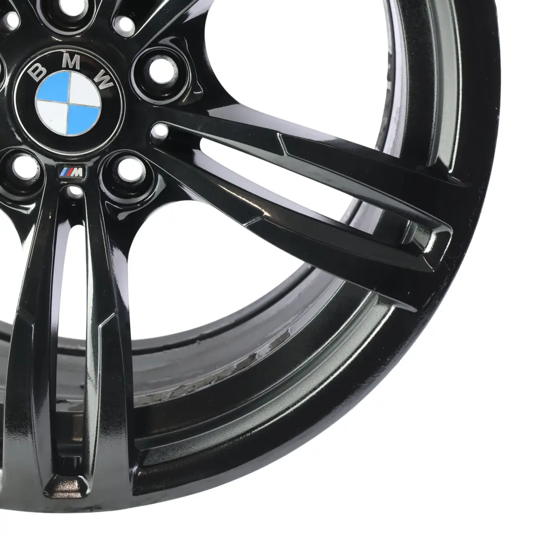 BMW F87 M2 F80 M3 F82 M4 Front Wheel Alloy Rim 19" M Double Spoke 437 - SKU 2284550-7 - Part number 2284550