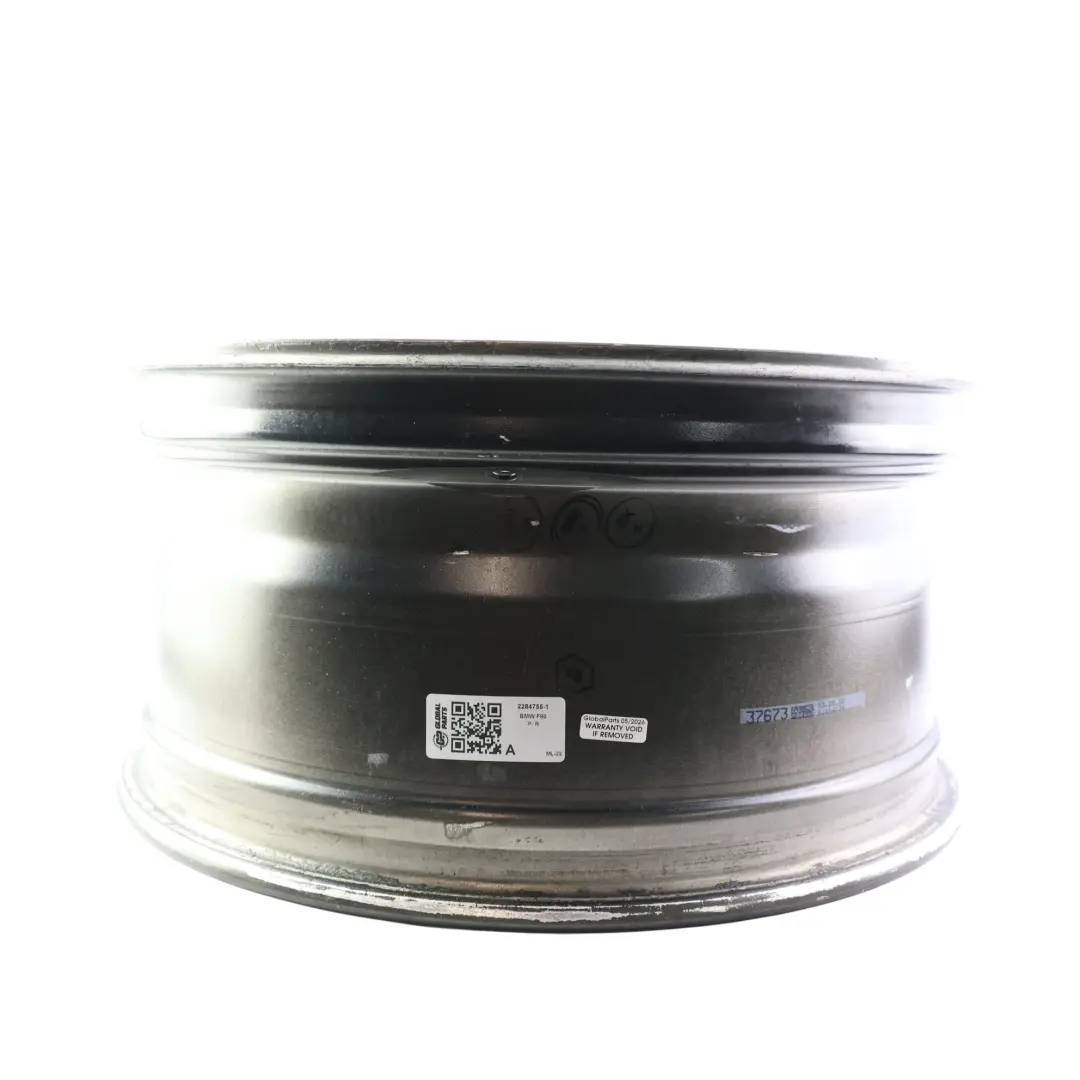Front Wheel Alloy Rim 19" 9J M Double Spoke 437 to BMW F80 M3 F82 M4 with Part number 2284755 BMW F80 M3 F82 M4 Front Wheel Alloy Rim 19" 9J M Double Spoke 437 - SKU 2284755-1 - Part number 2284755