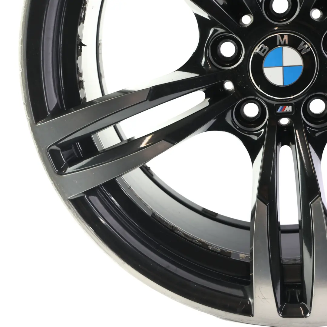 BMW F80 M3 F82 M4 Rueda Trasera Llanta Aleación M Doble Radio 19" 10J - SKU 2284756-6 - Número de pieza 2284756