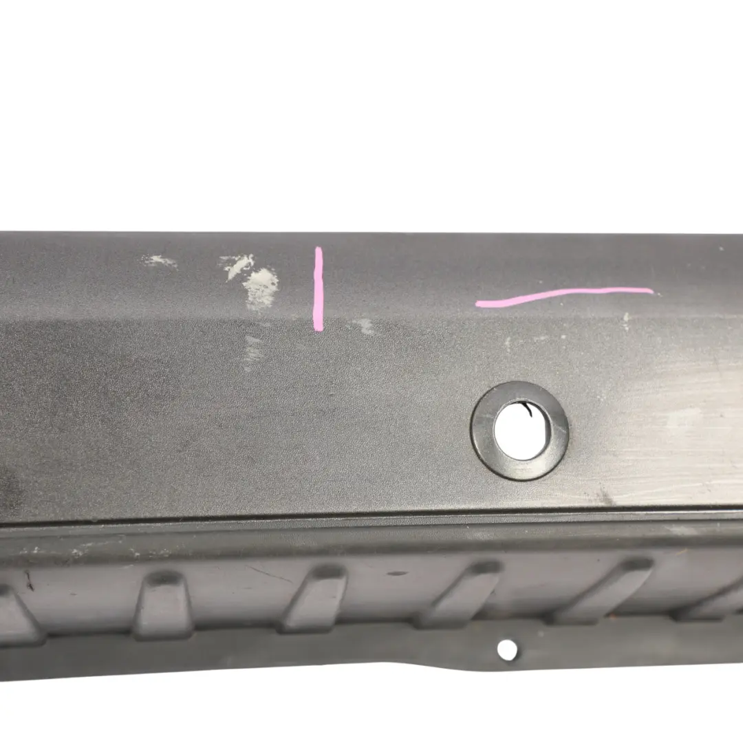 Bumper Centre Section Sill Step Cover BK21-17E962-E to Ford Transit Custom Rear with Part number 2286356 Ford Transit Custom Rear Bumper Centre Section Sill Step Cover BK21-17E962-E - SKU 2286356-MGT - Part number 2286356
