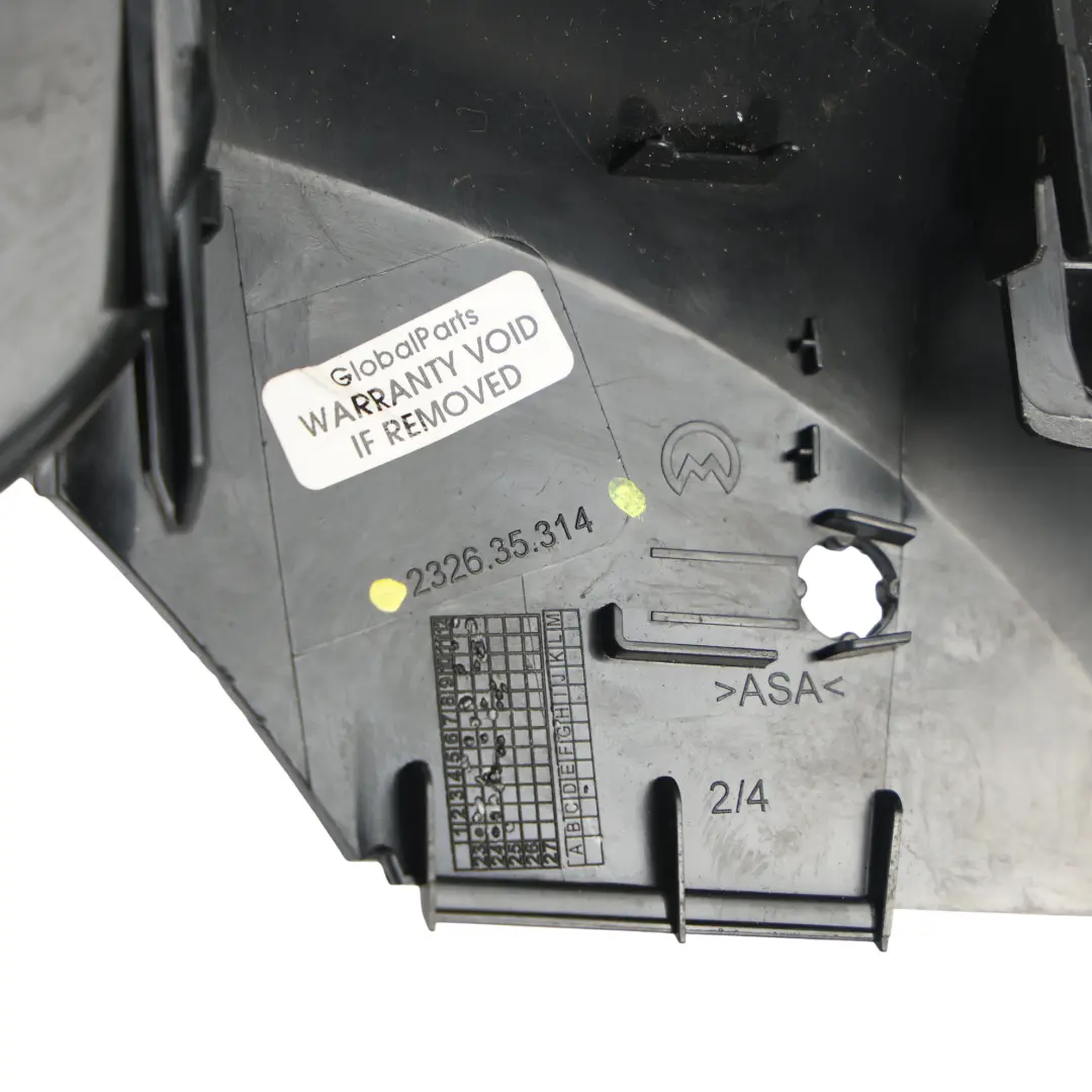 Peugeot 208 MK2 Carcasa Inferior Espejo Tapa Derecha - SKU 232635314 - Número de pieza 232635314