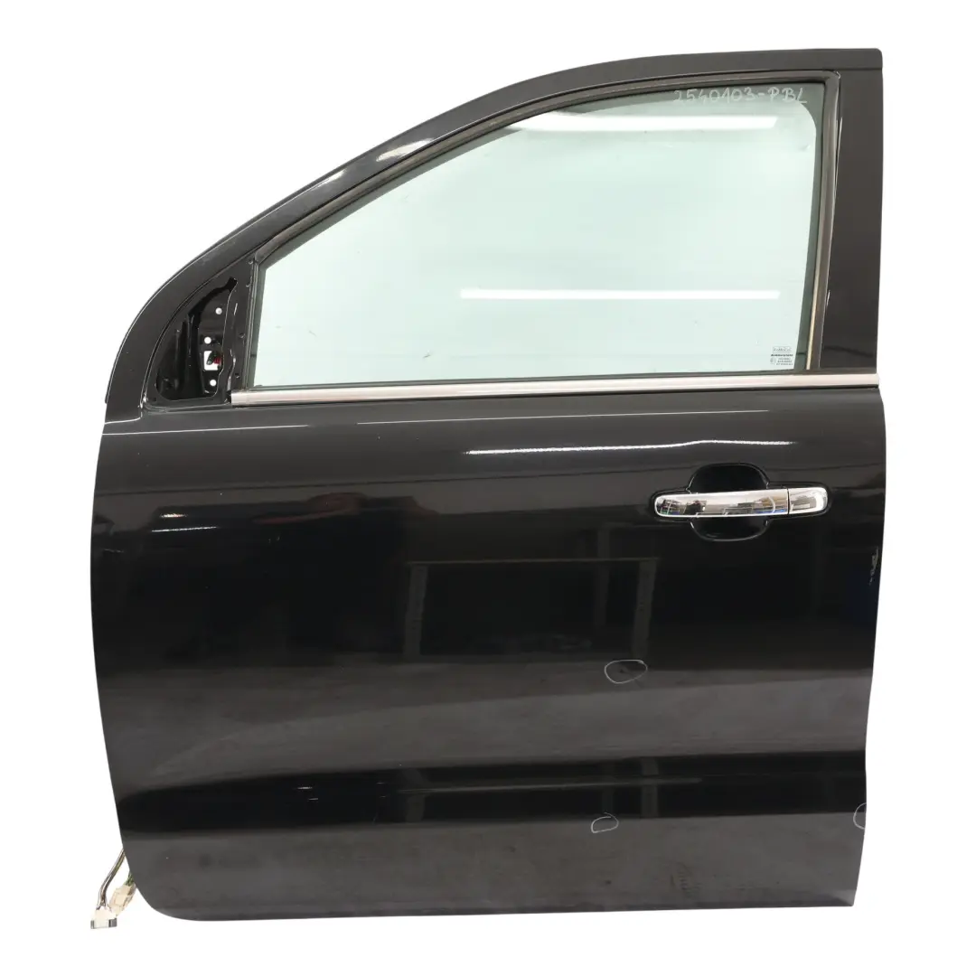 Mk6 Front Door Left N/S Panther Black Metallic - D9 to Ford Ranger with Part number 2540103 Ford Ranger Mk6 Front Door Left N/S Panther Black Metallic - D9 - SKU 2540103-PBL - Part number 2540103