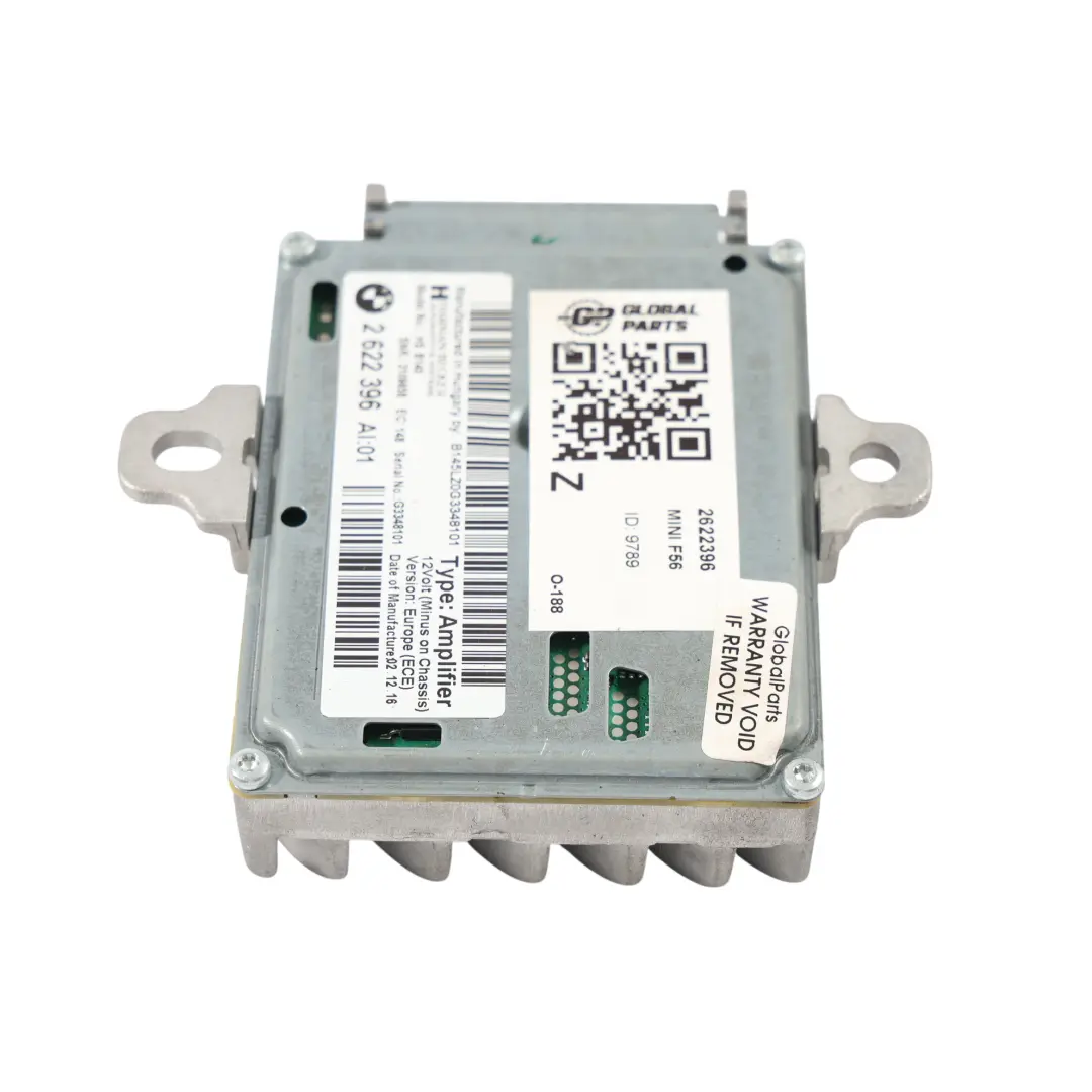 Harman Becker Wzmacniacz Aktywny do Mini F54 F55 F56 F57 F60 o numerze 2622396 Mini F54 F55 F56 F57 F60 Harman Becker Wzmacniacz Aktywny - SKU 2622396 - Numer Części 2622396